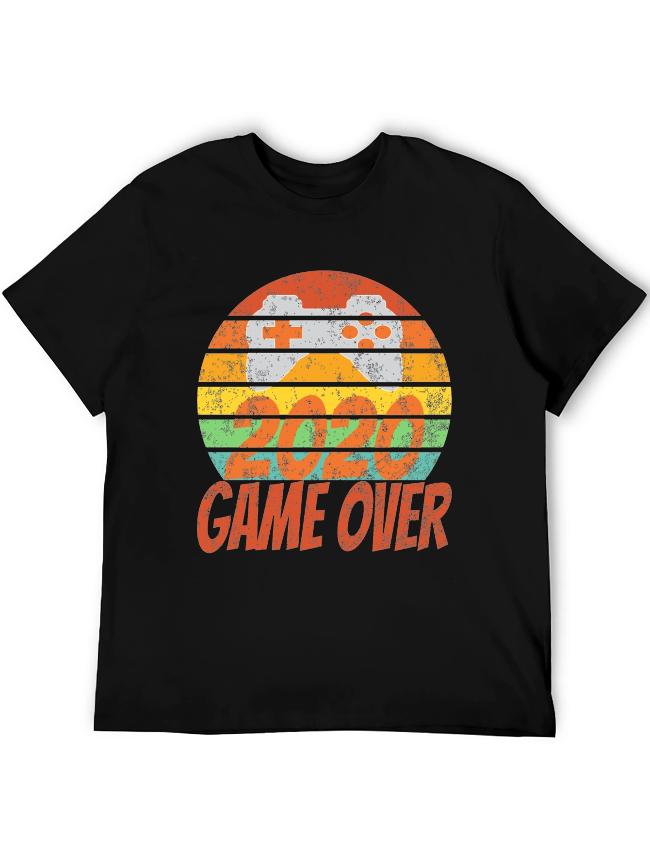 Retro Gamer Tee - Game Over Design