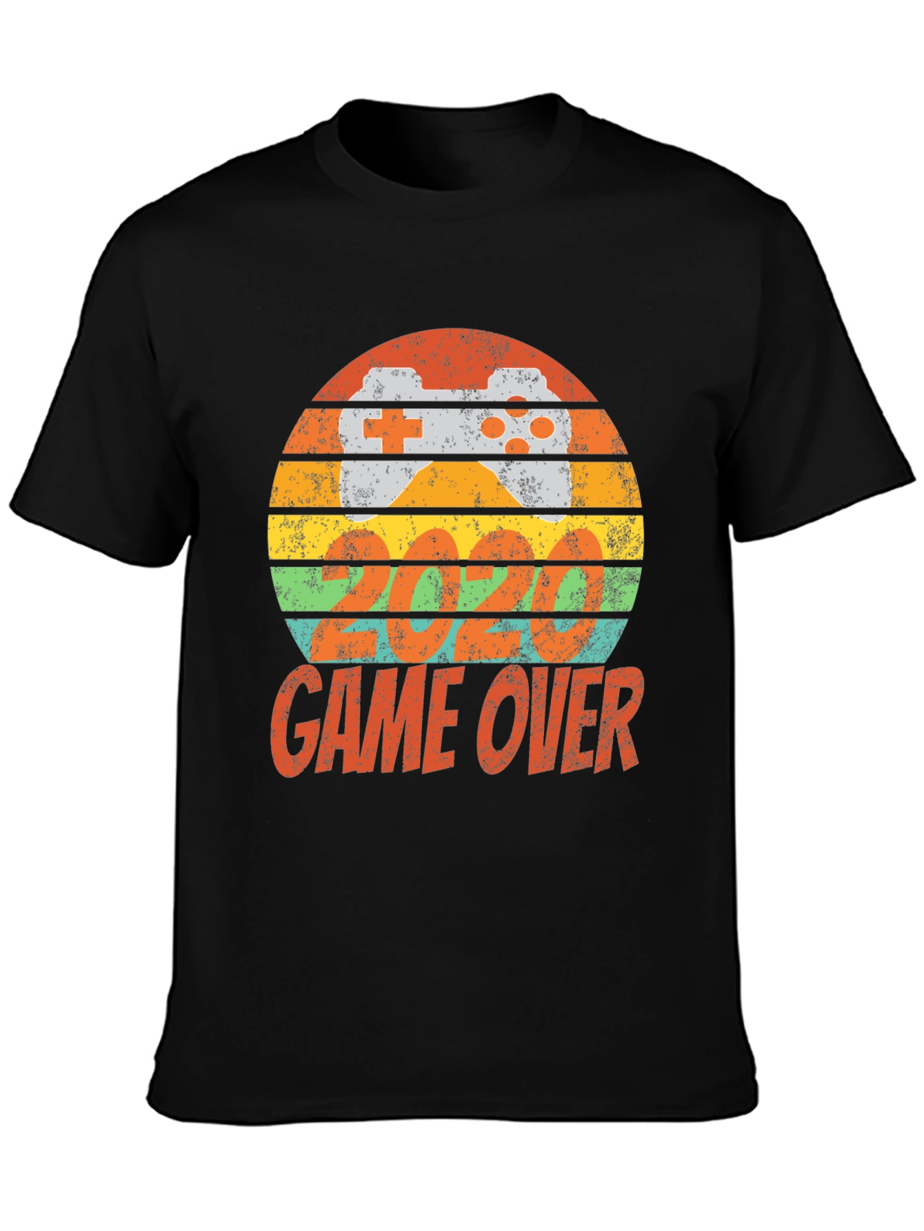 Retro Gamer Tee - Game Over Design