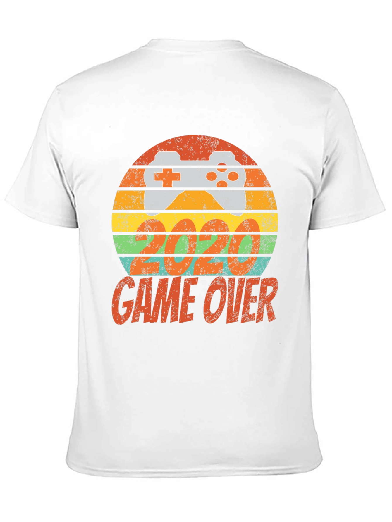 Retro Gamer Tee - Game Over Design