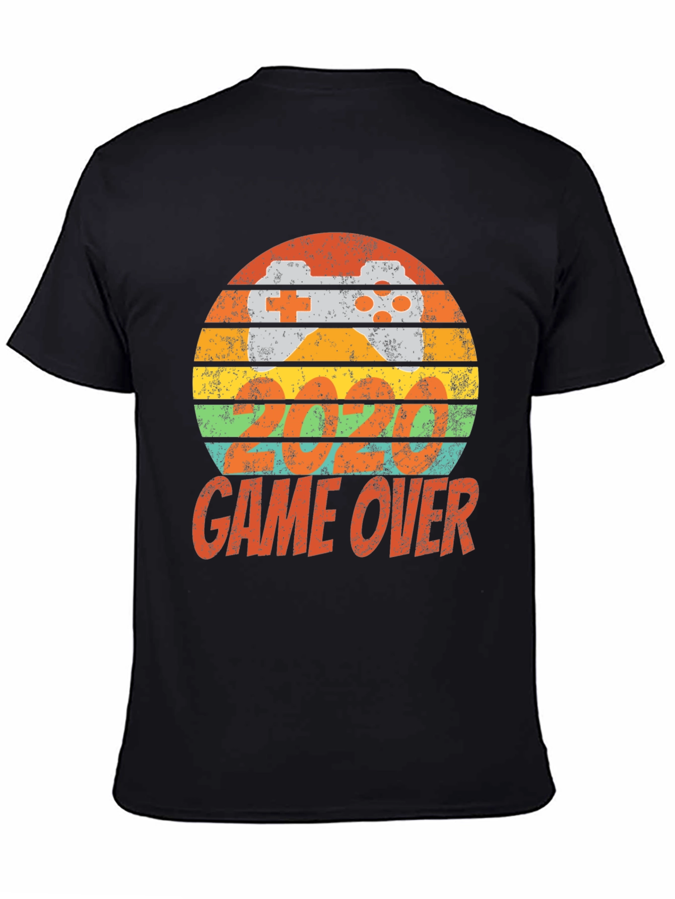 Retro Gamer Tee - Game Over Design