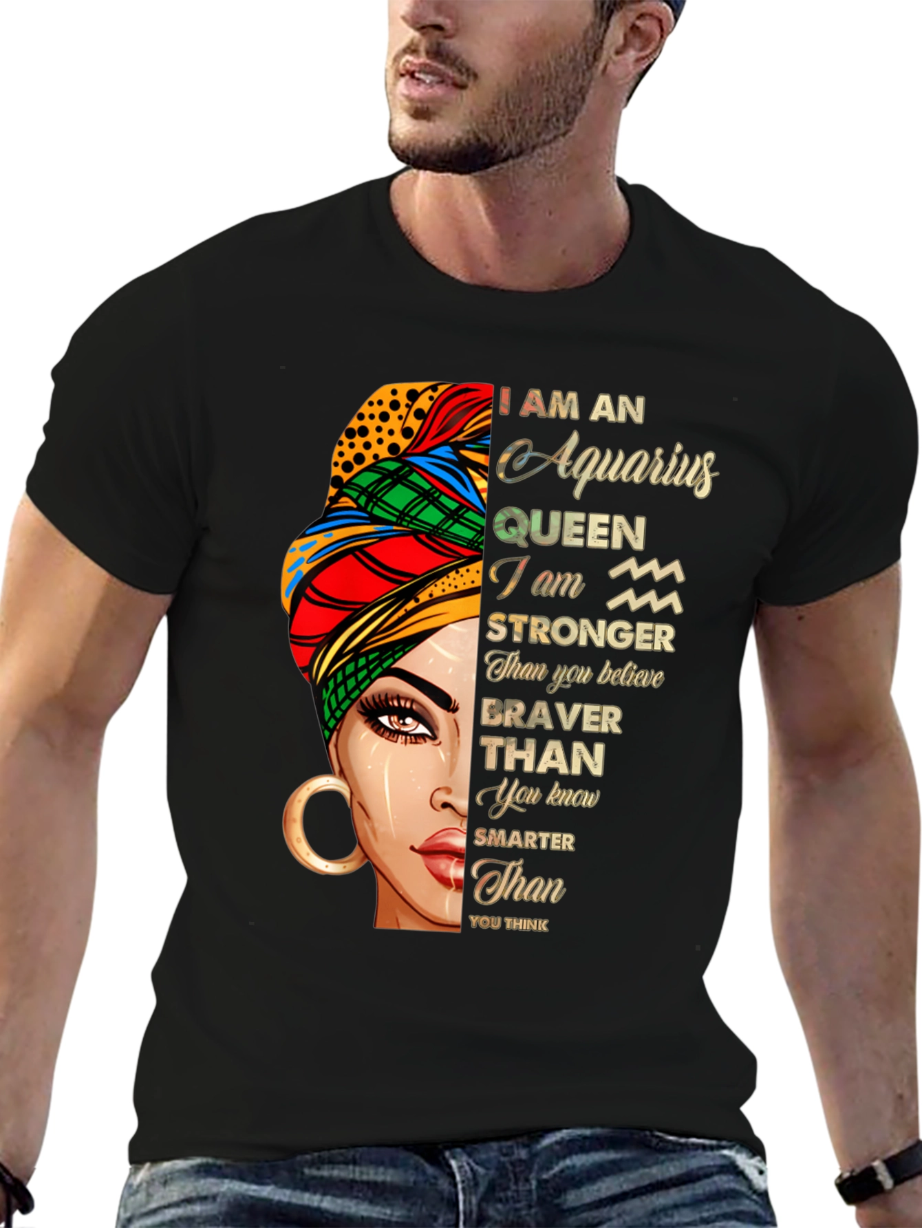 Aquarius Queen Graphic Tee