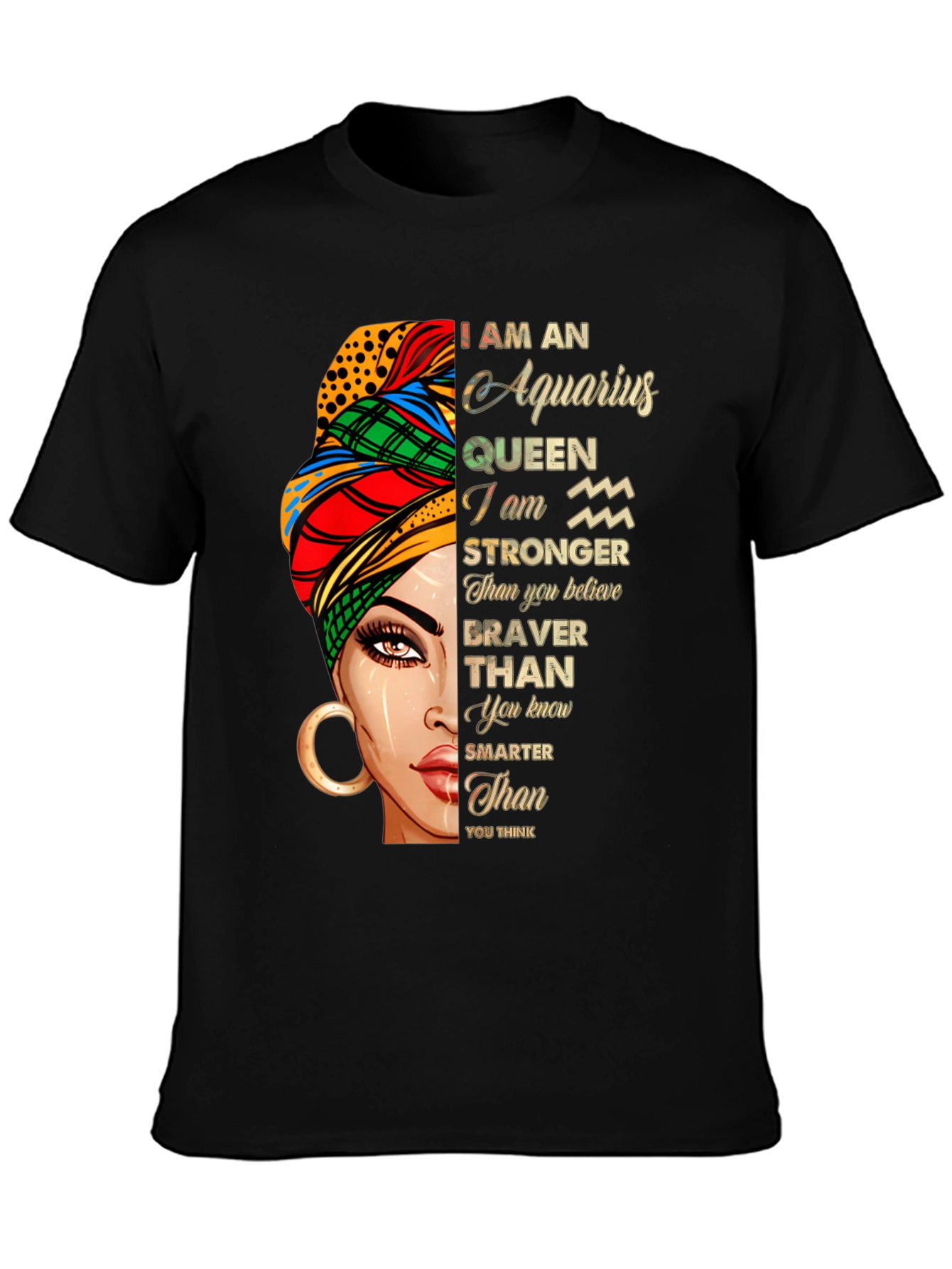 Aquarius Queen Graphic Tee