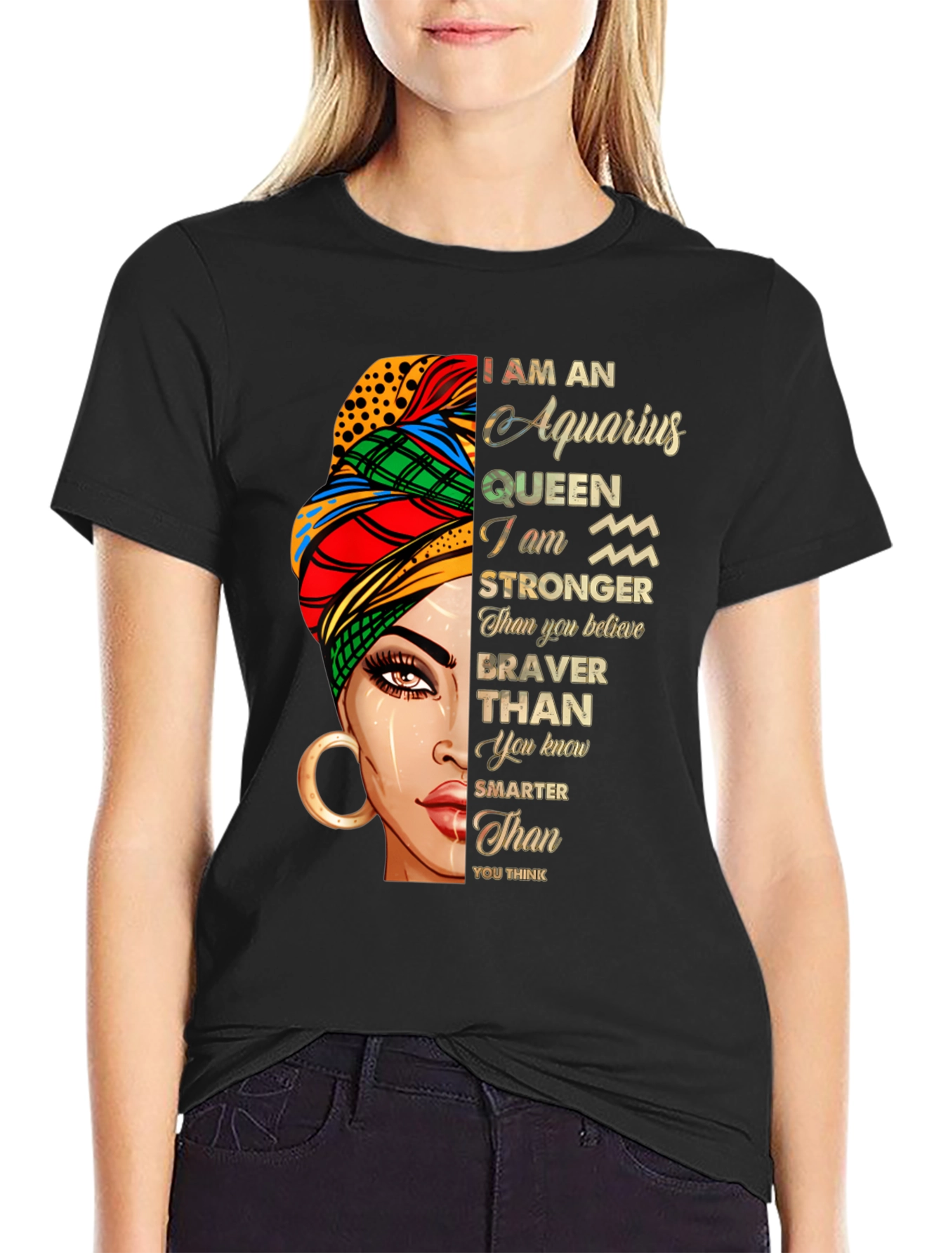 Aquarius Queen Graphic Tee