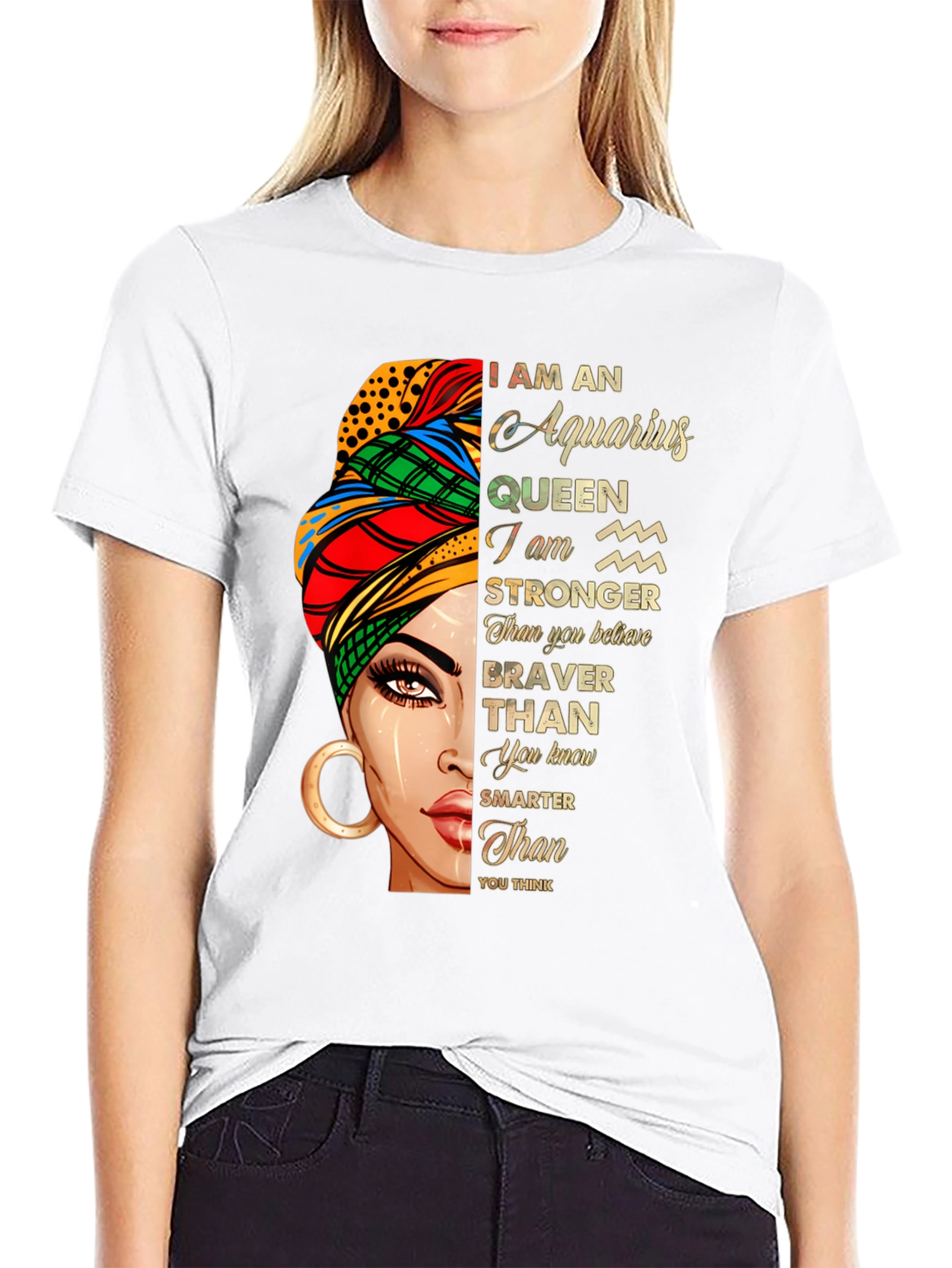 Aquarius Queen Graphic Tee