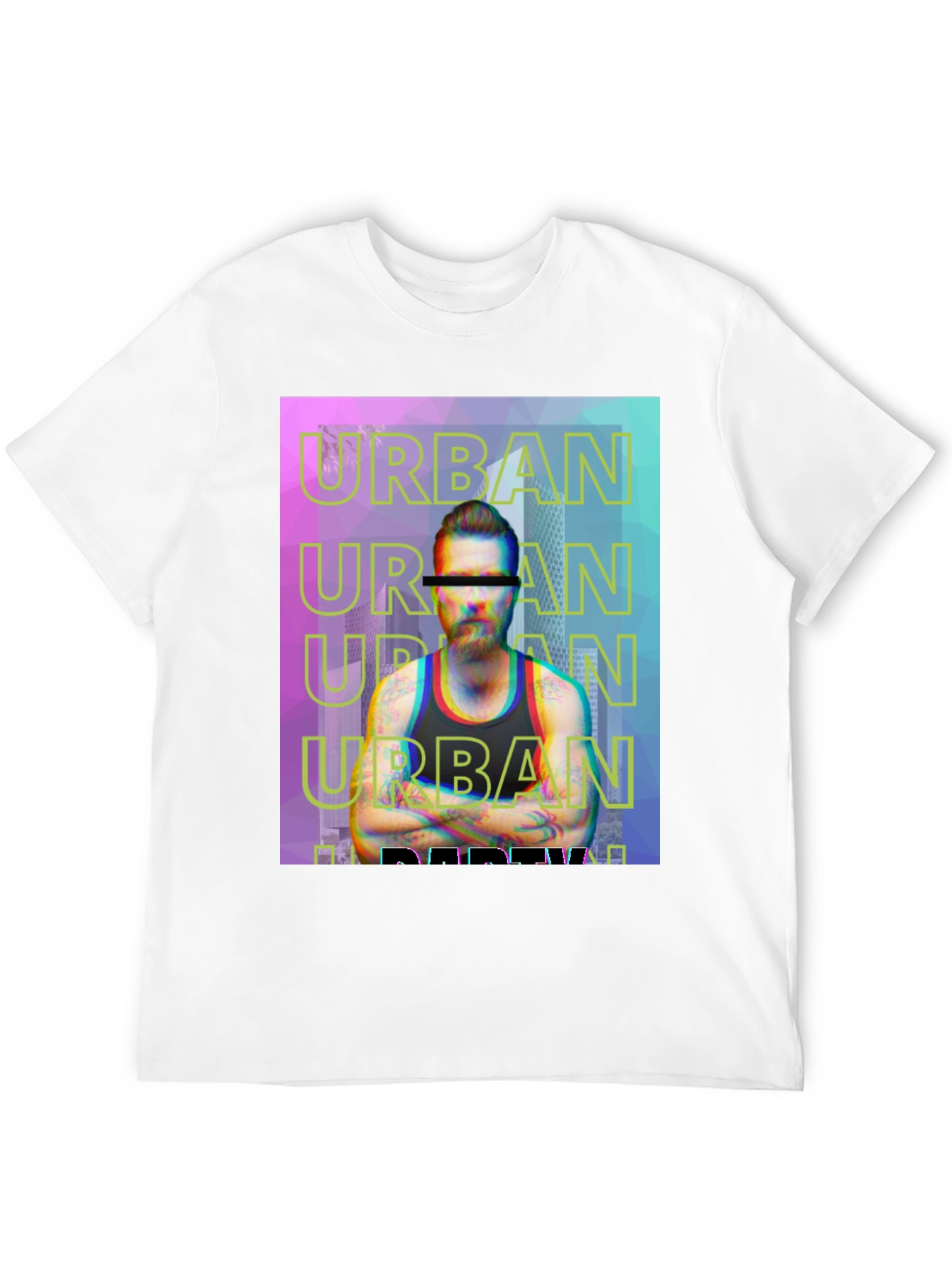 Urban Daddy Graphic Tee - Mens Black T-Shirt