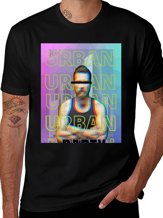 Urban Daddy Graphic Tee - Mens Black T-Shirt