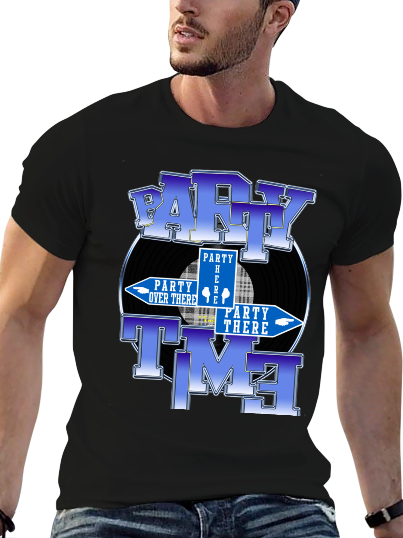 Party Time Graphic T-Shirt