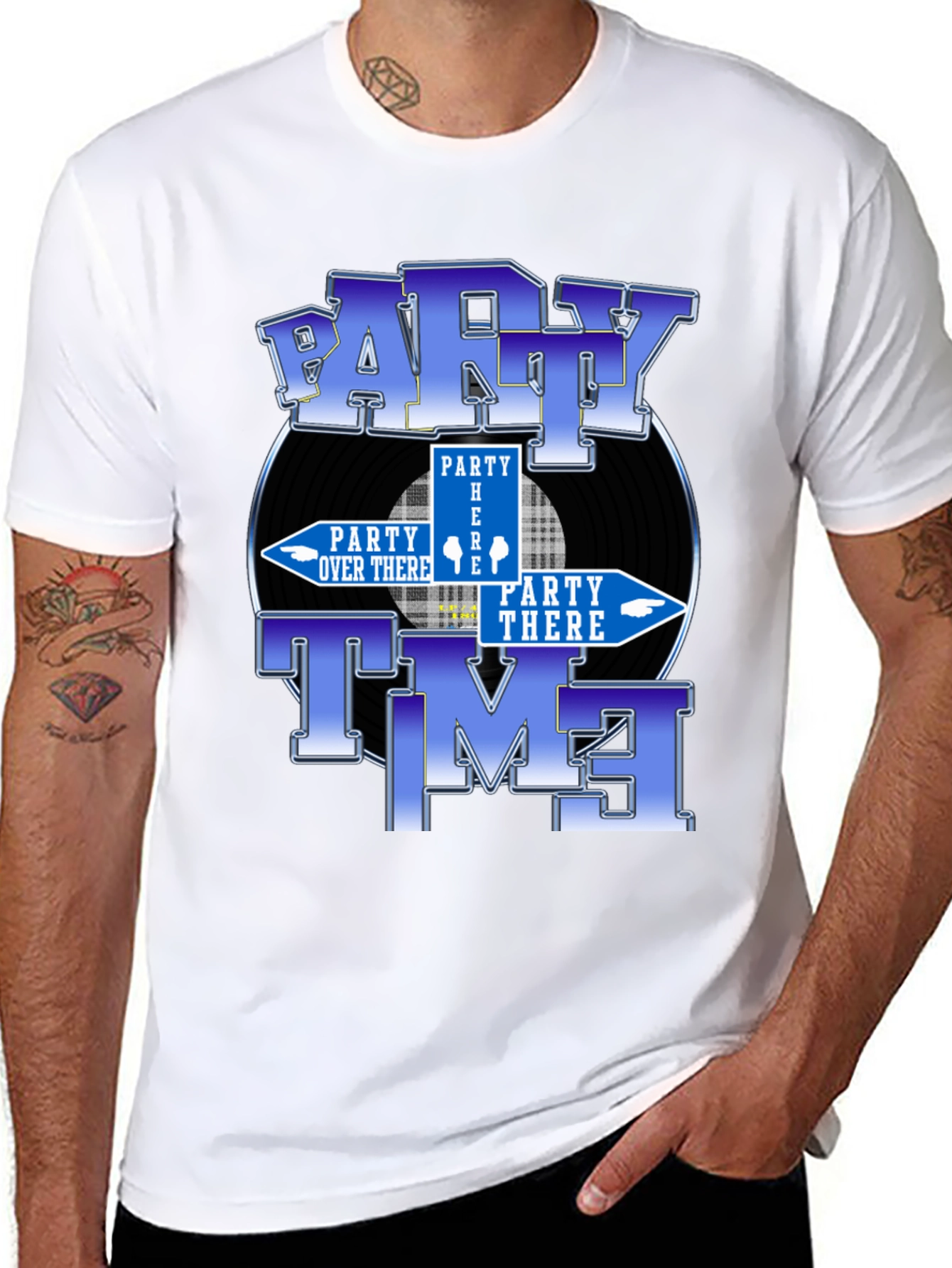 Party Time Graphic T-Shirt