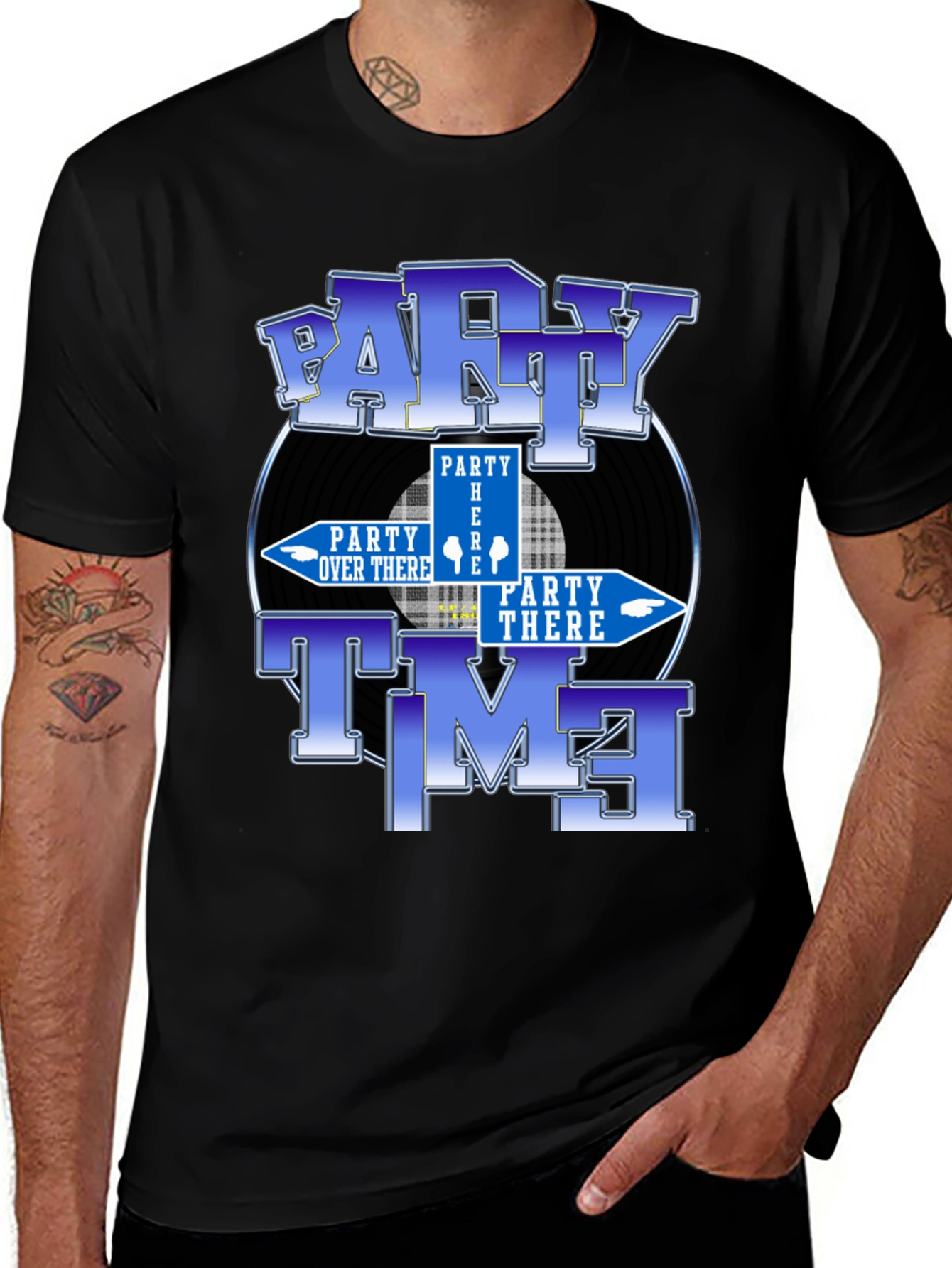Party Time Graphic T-Shirt