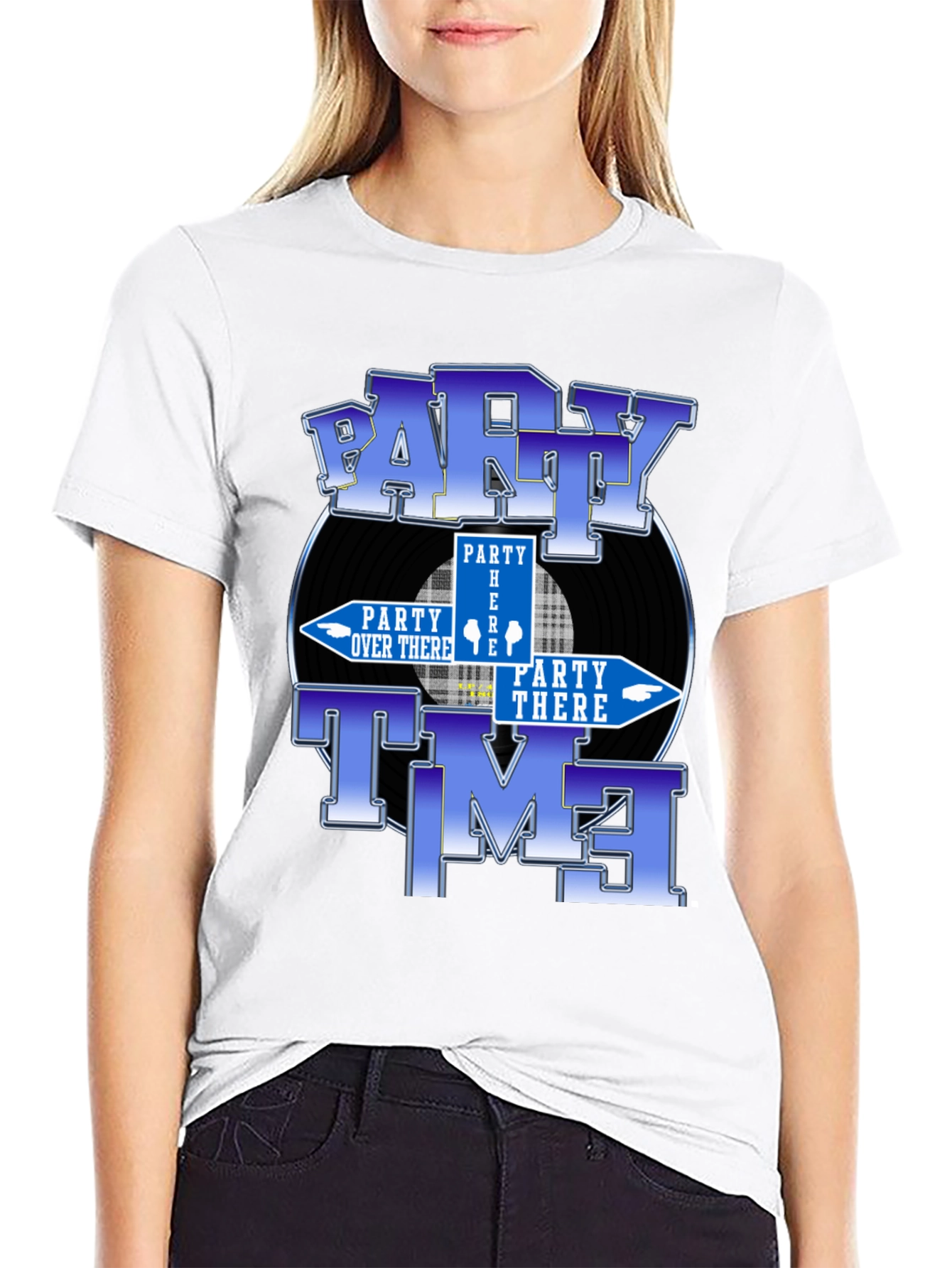 Party Time Graphic T-Shirt