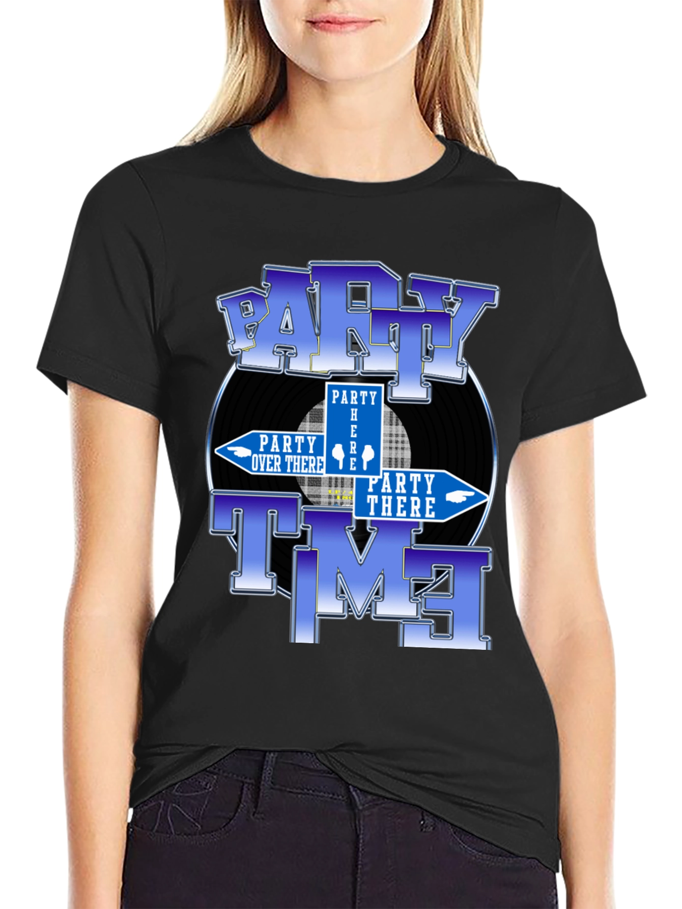 Party Time Graphic T-Shirt