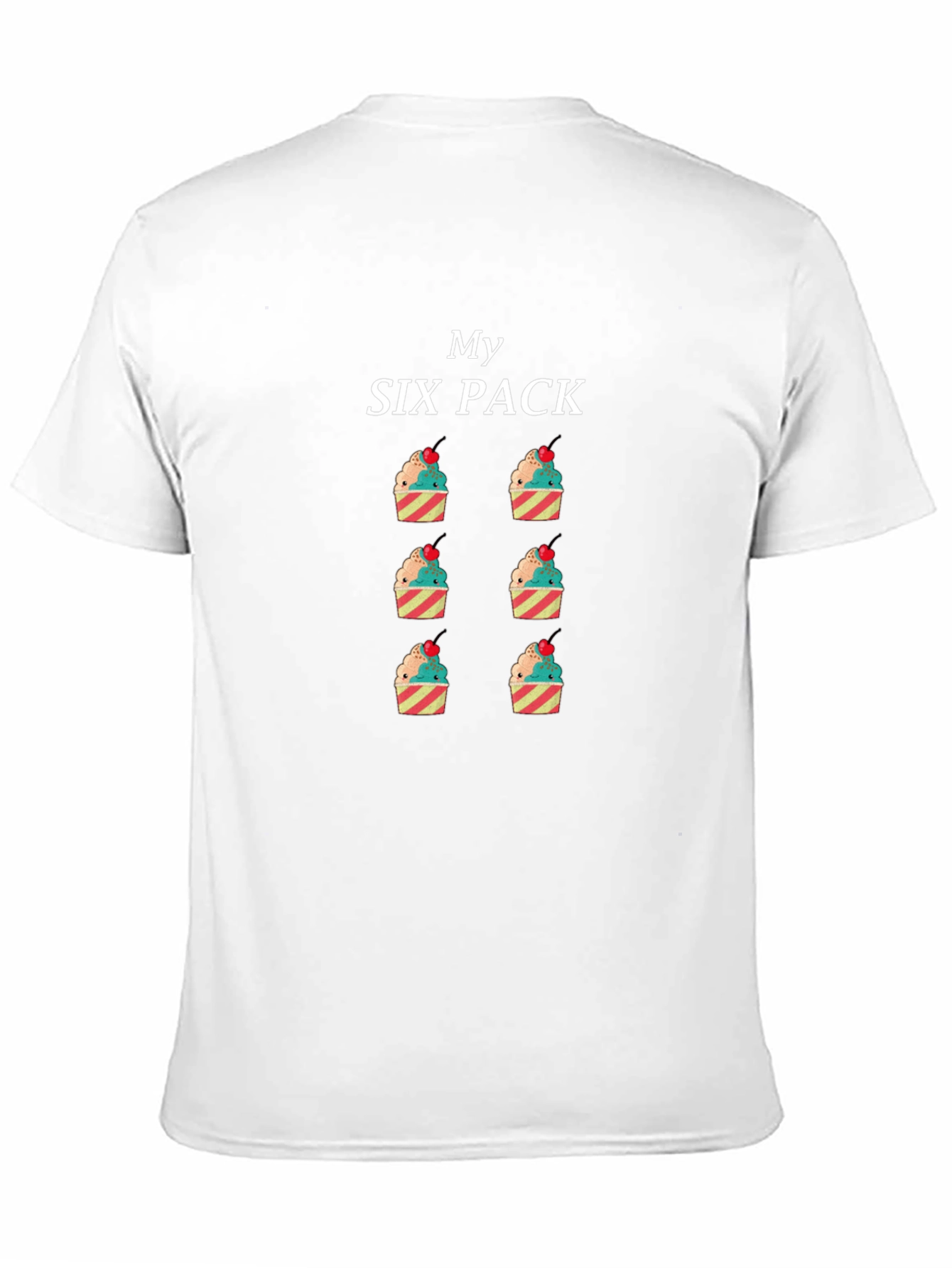 My Six Pack Cupcake T-Shirt