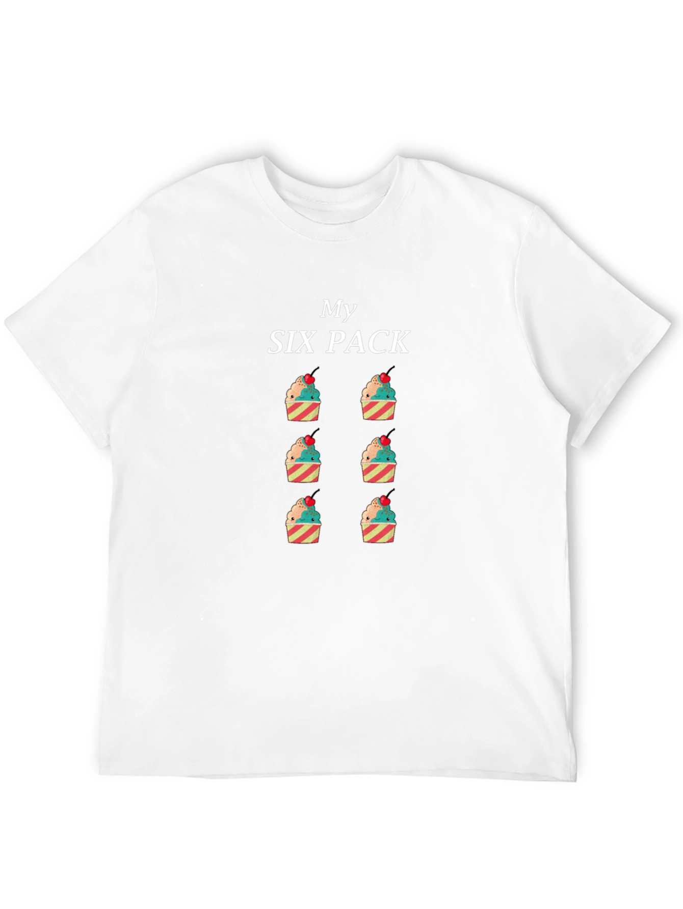 My Six Pack Cupcake T-Shirt