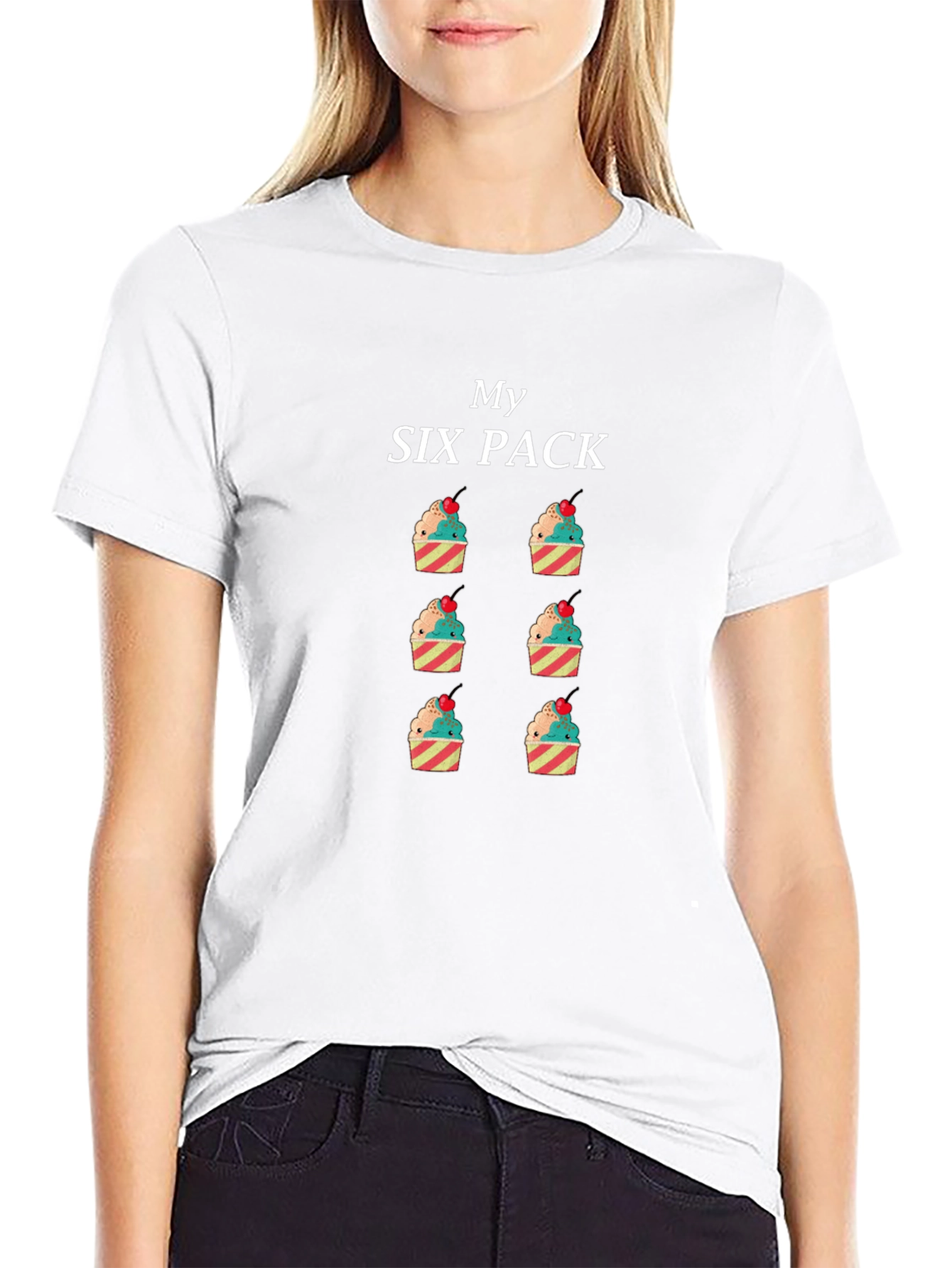 My Six Pack Cupcake T-Shirt