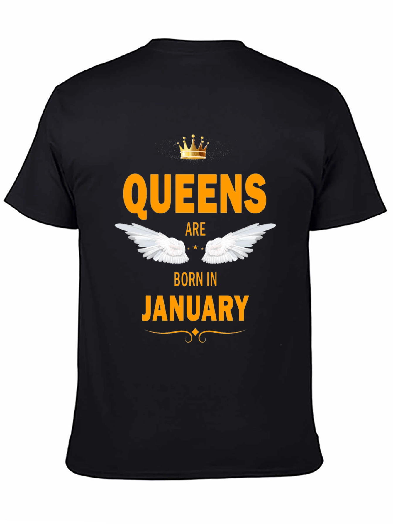 Queens Are Born In January T-Shirt