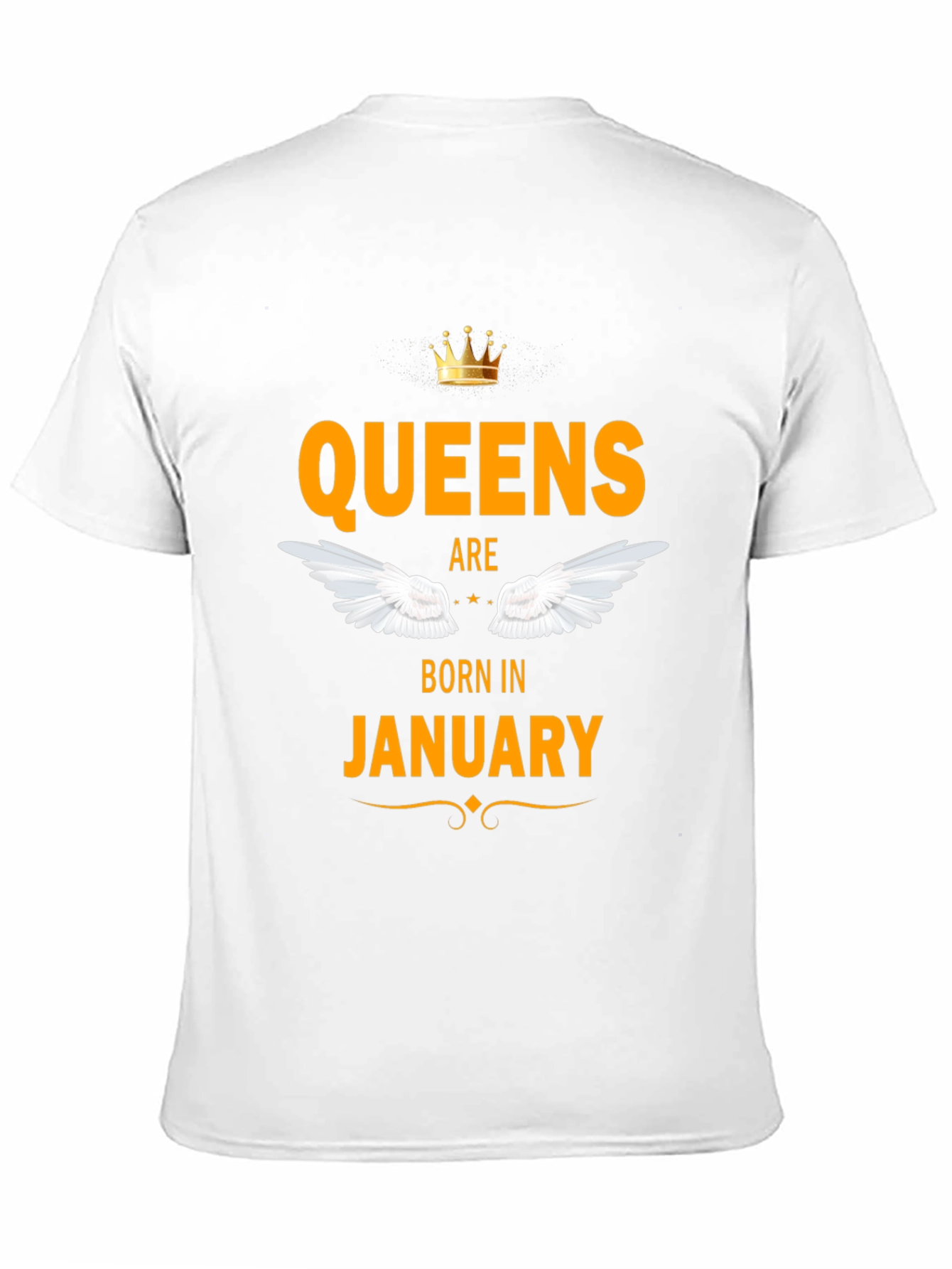 Queens Are Born In January T-Shirt