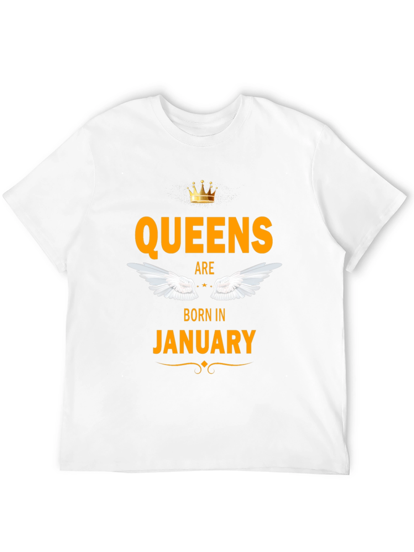 Queens Are Born In January T-Shirt