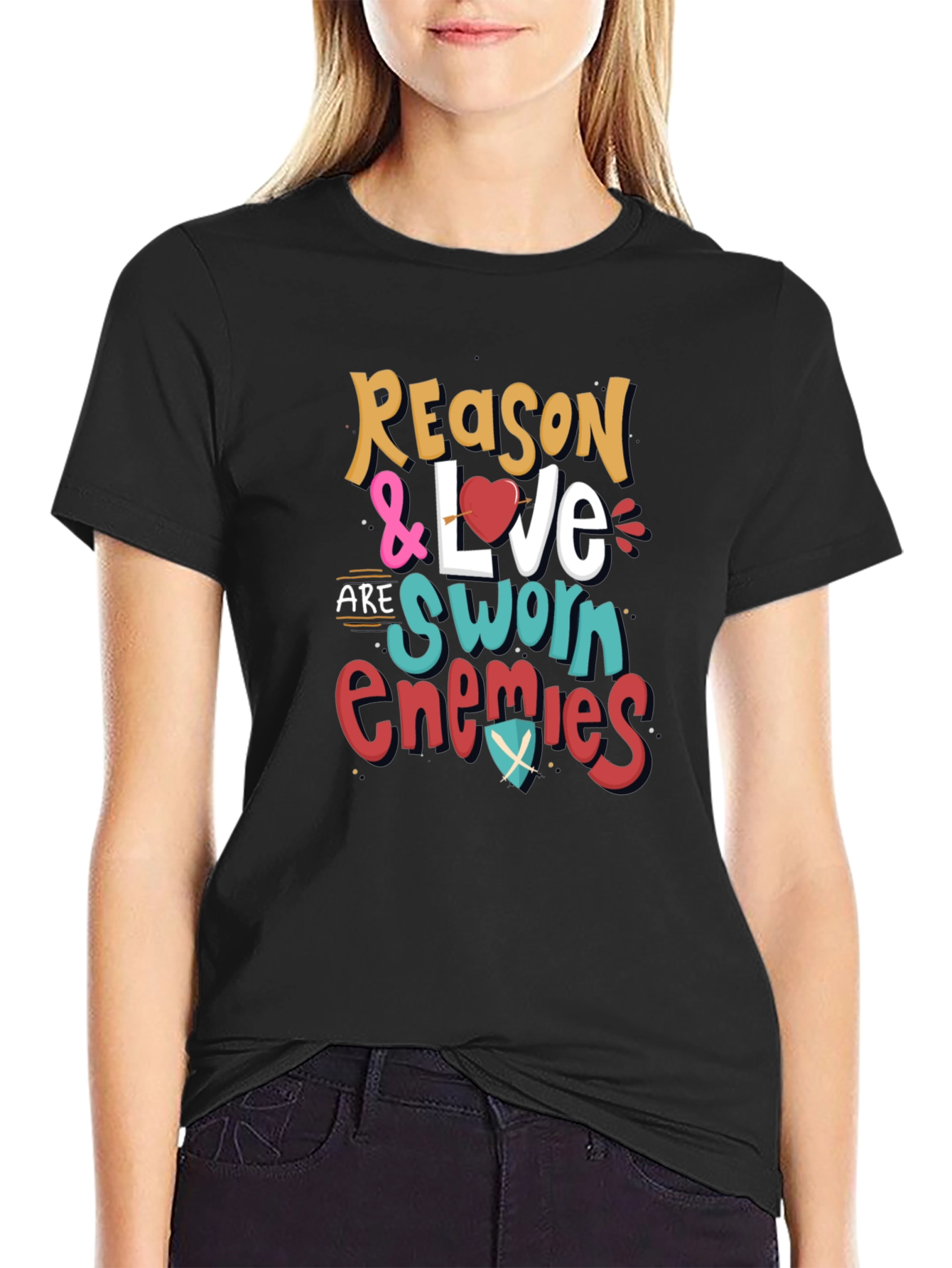 Reason & Love Sworn Enemies Graphic Tee