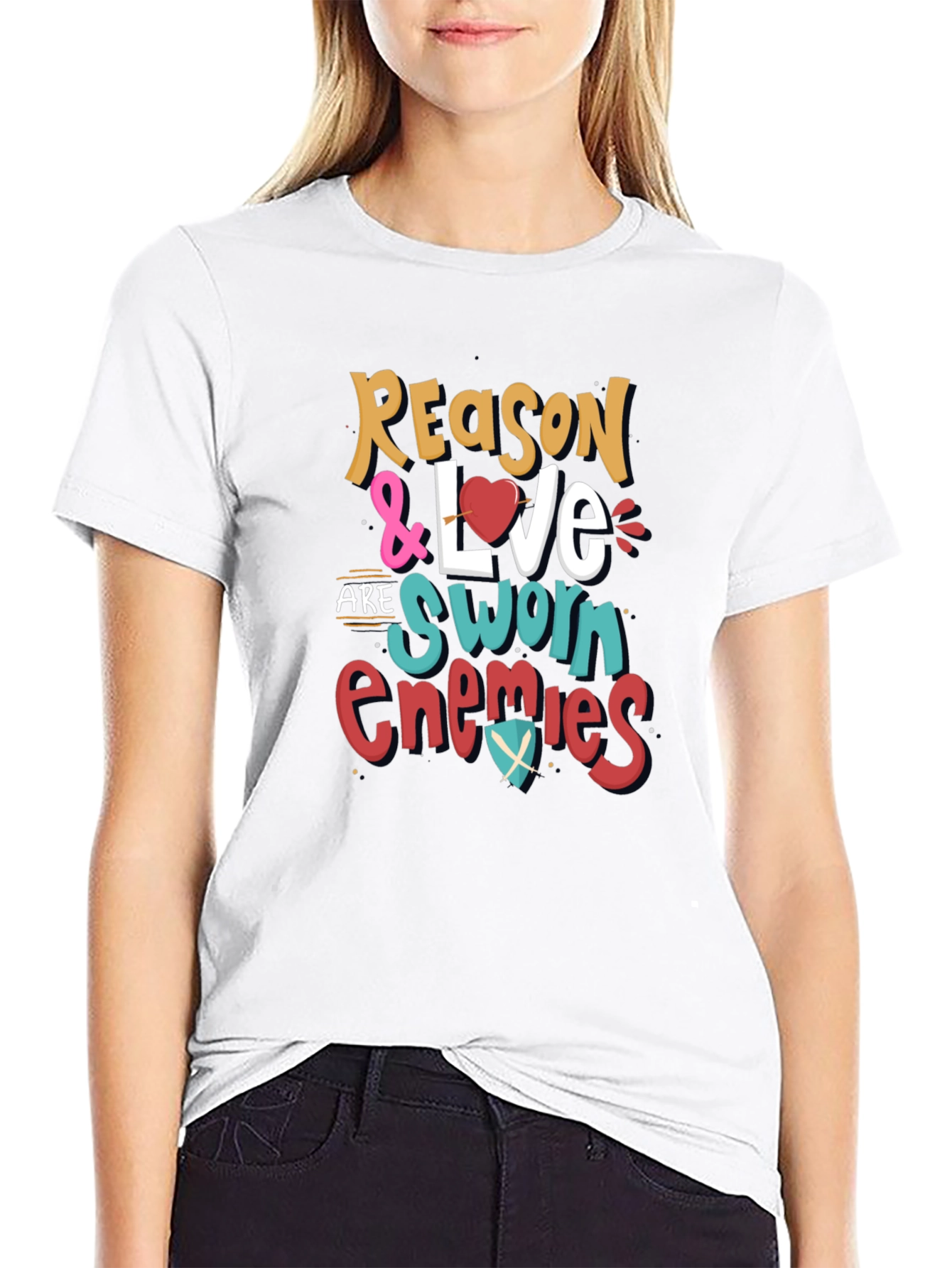 Reason & Love Sworn Enemies Graphic Tee