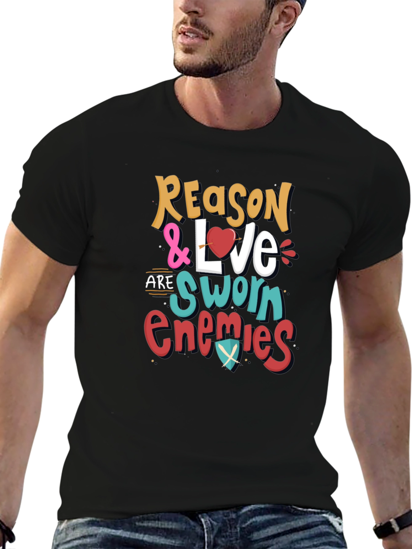 Reason & Love Sworn Enemies Graphic Tee