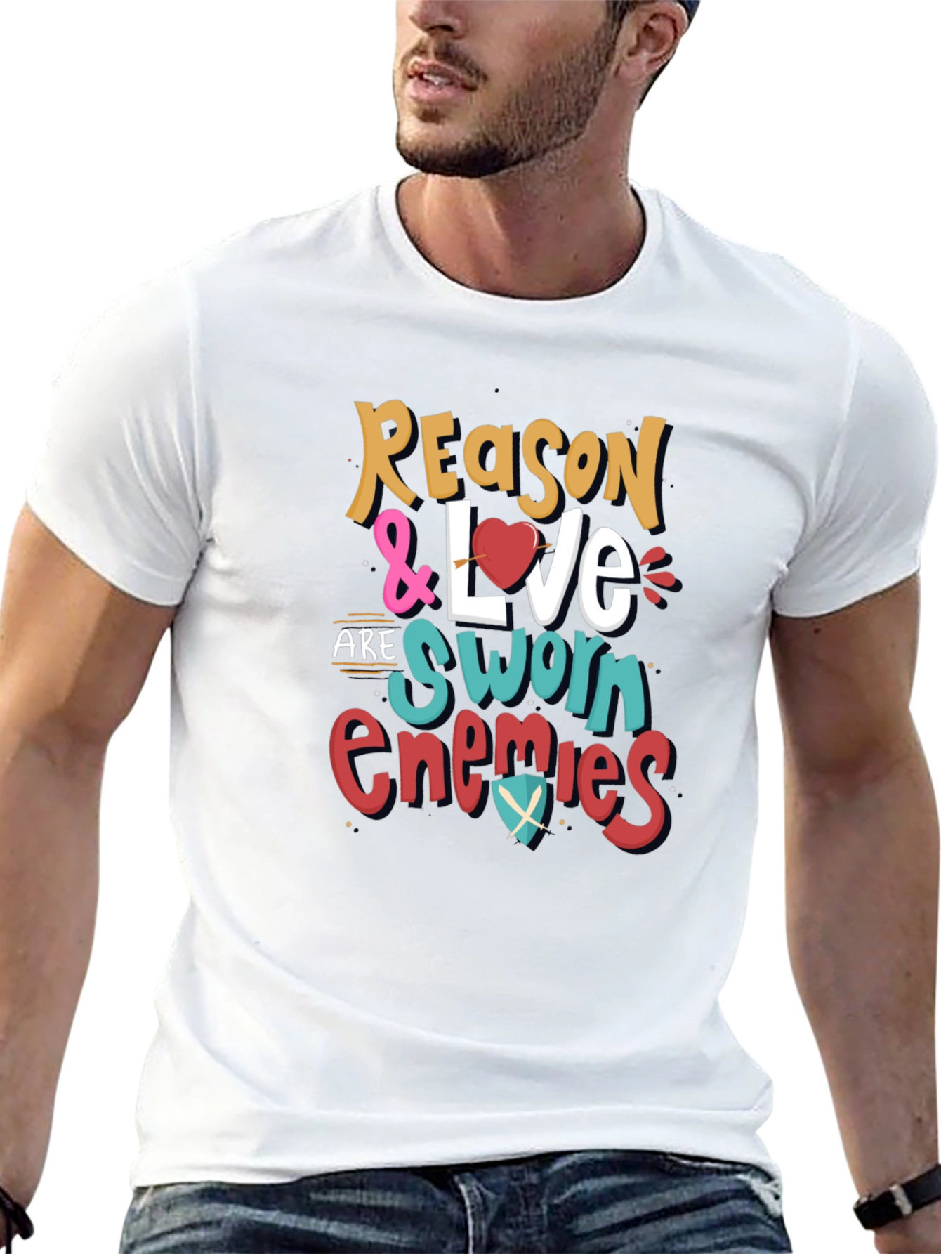Reason & Love Sworn Enemies Graphic Tee