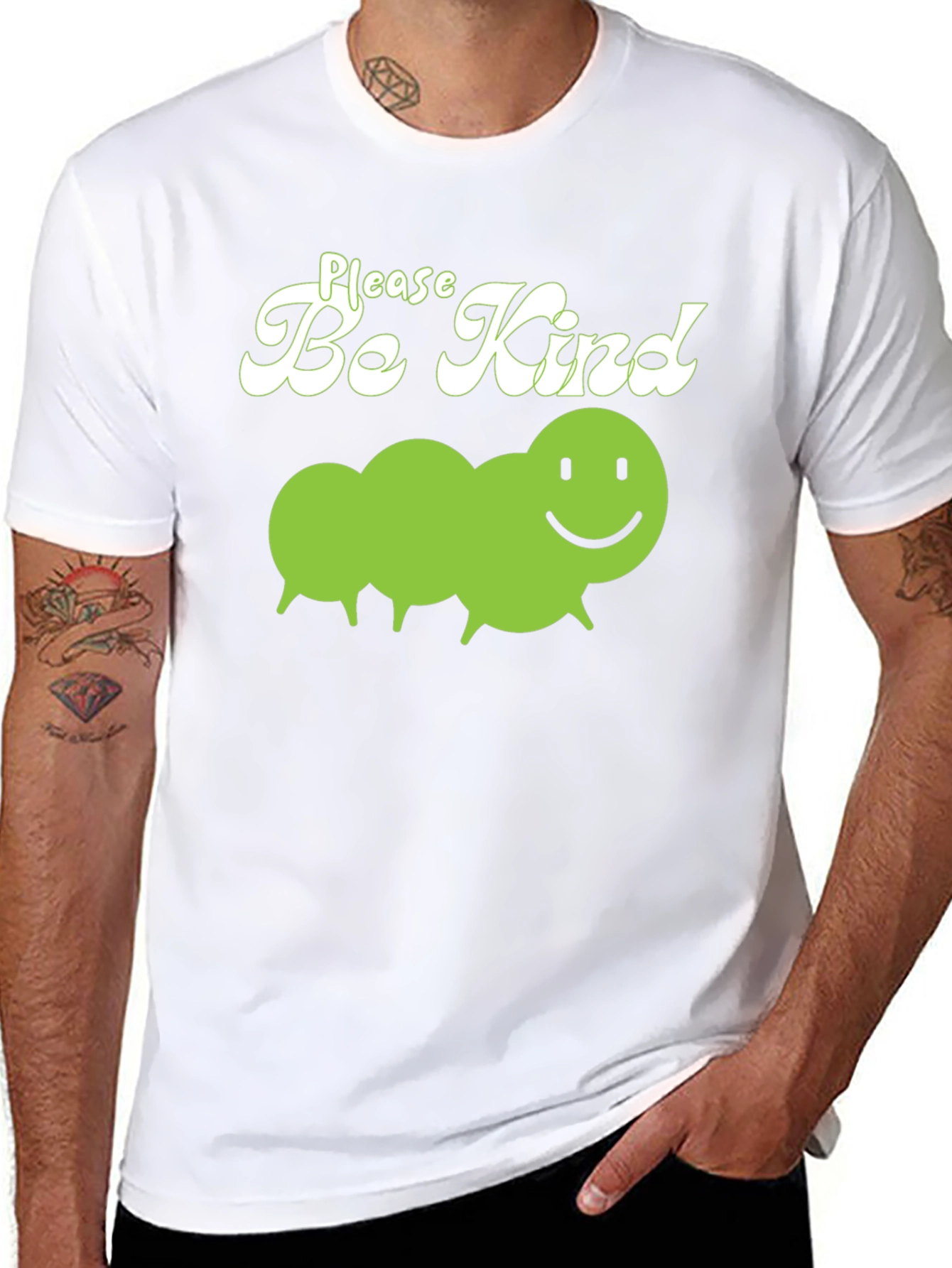 Please Be Kind Caterpillar Graphic Tee