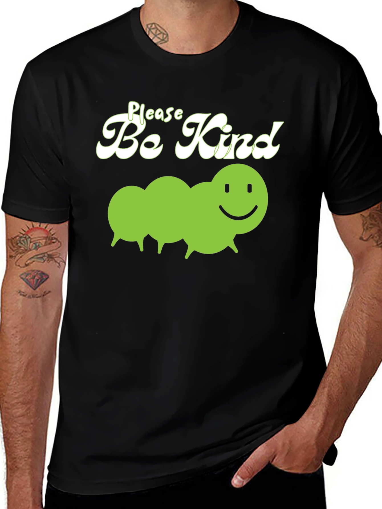 Please Be Kind Caterpillar Graphic Tee