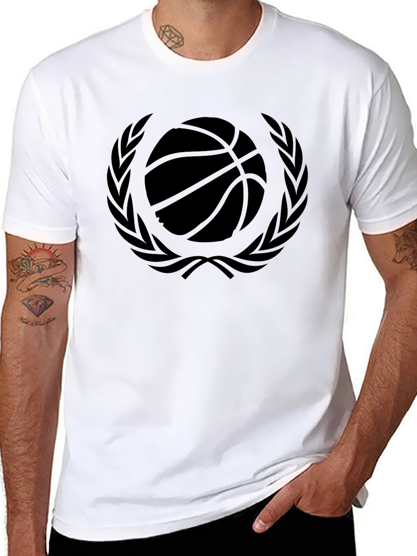 Basketball Laurel T-Shirt