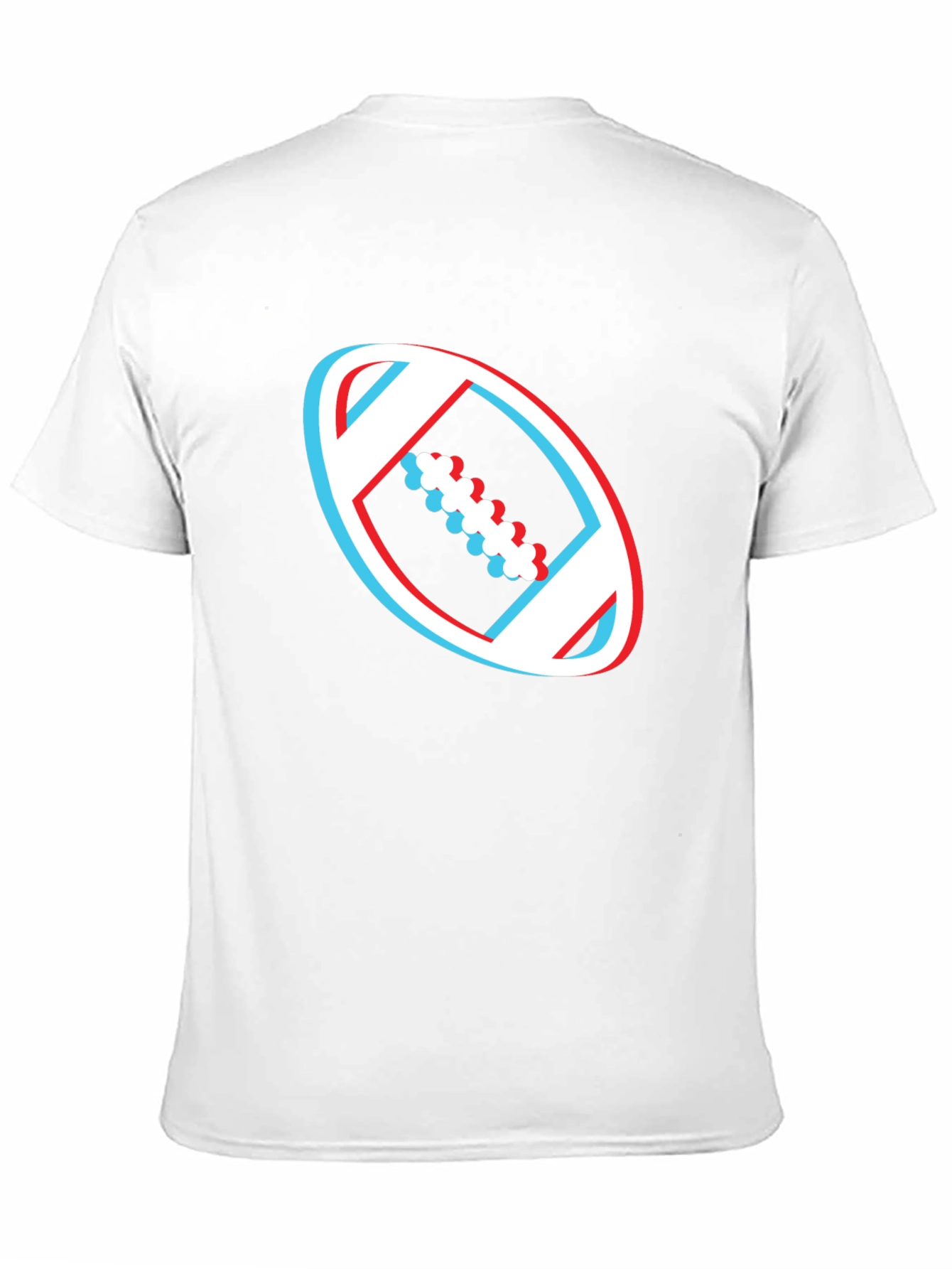 3D Football Graphic T-Shirt