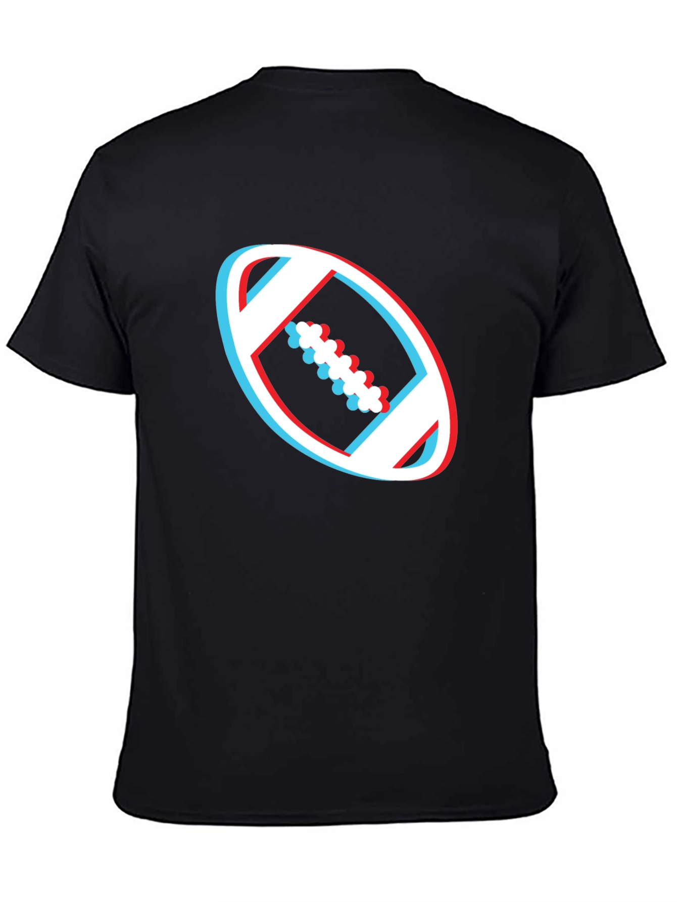 3D Football Graphic T-Shirt