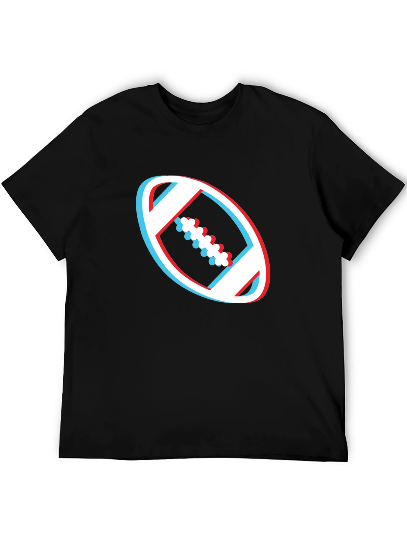 3D Football Graphic T-Shirt