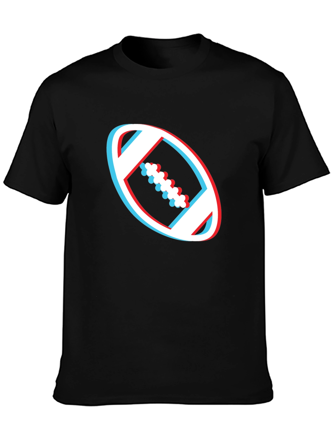3D Football Graphic T-Shirt