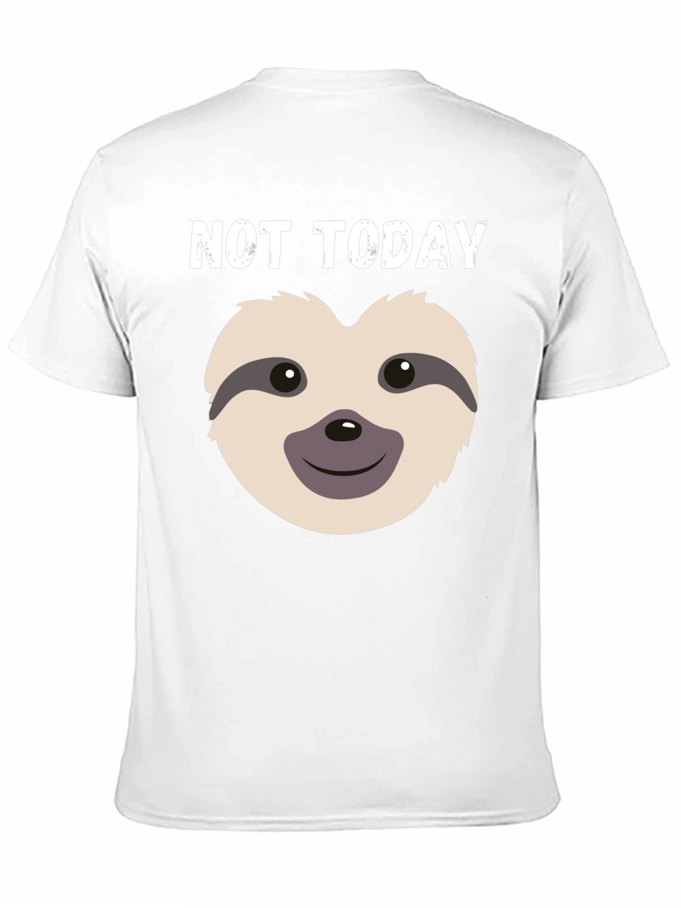 Not Today Sloth Graphic Tee - Relaxed Fit