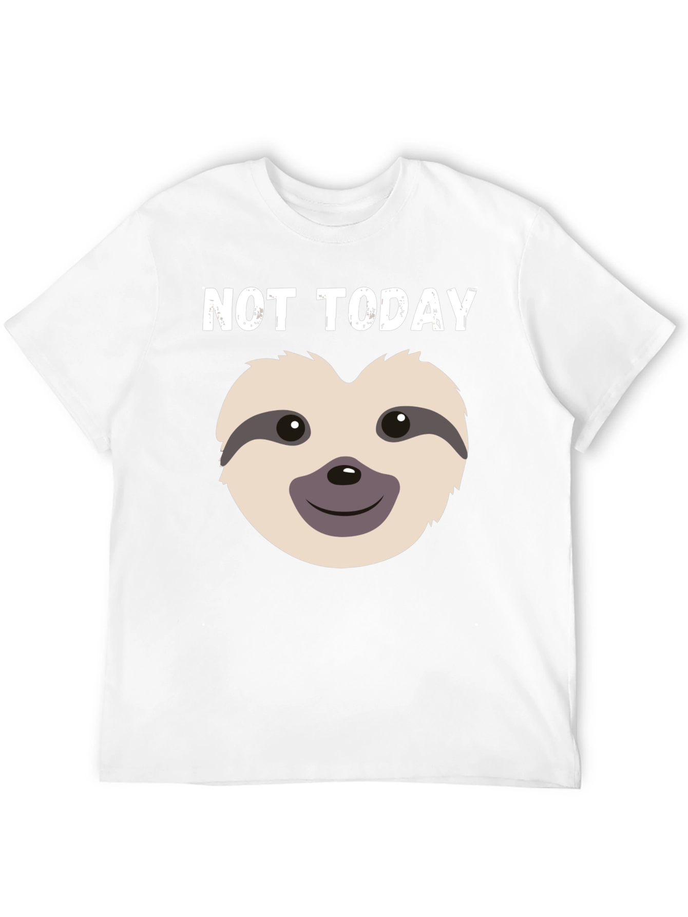 Not Today Sloth Graphic Tee - Relaxed Fit