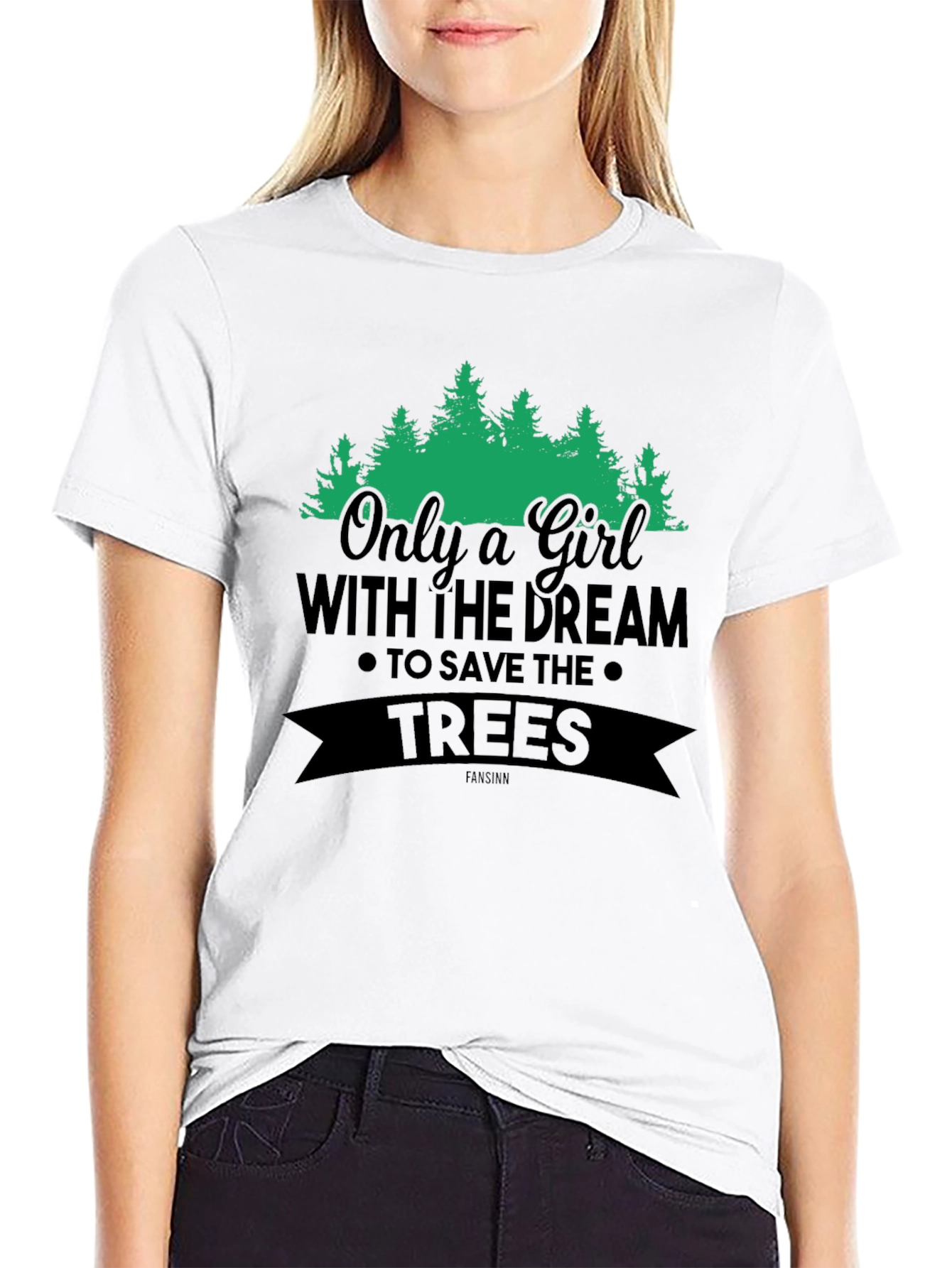 Save the Trees Black T-Shirt
