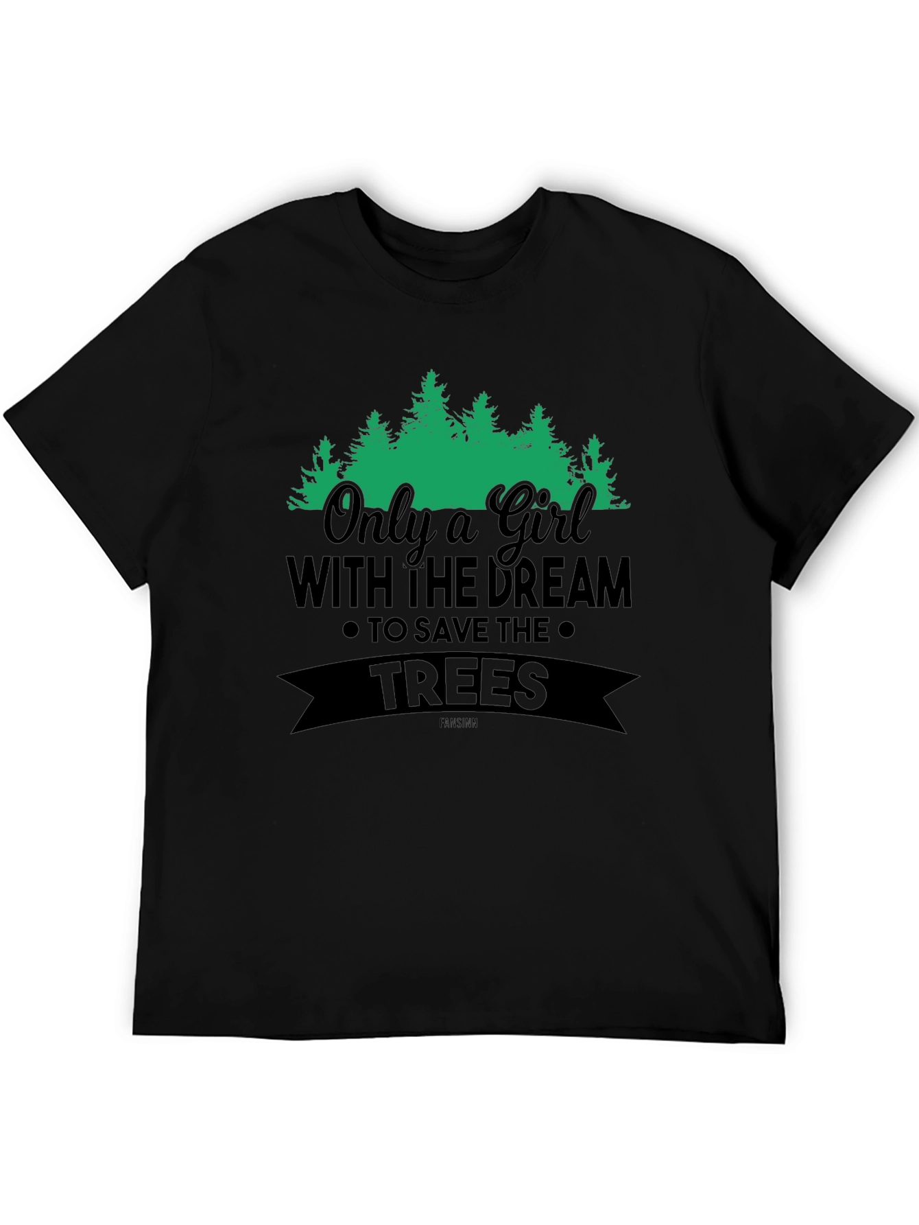 Save the Trees Black T-Shirt