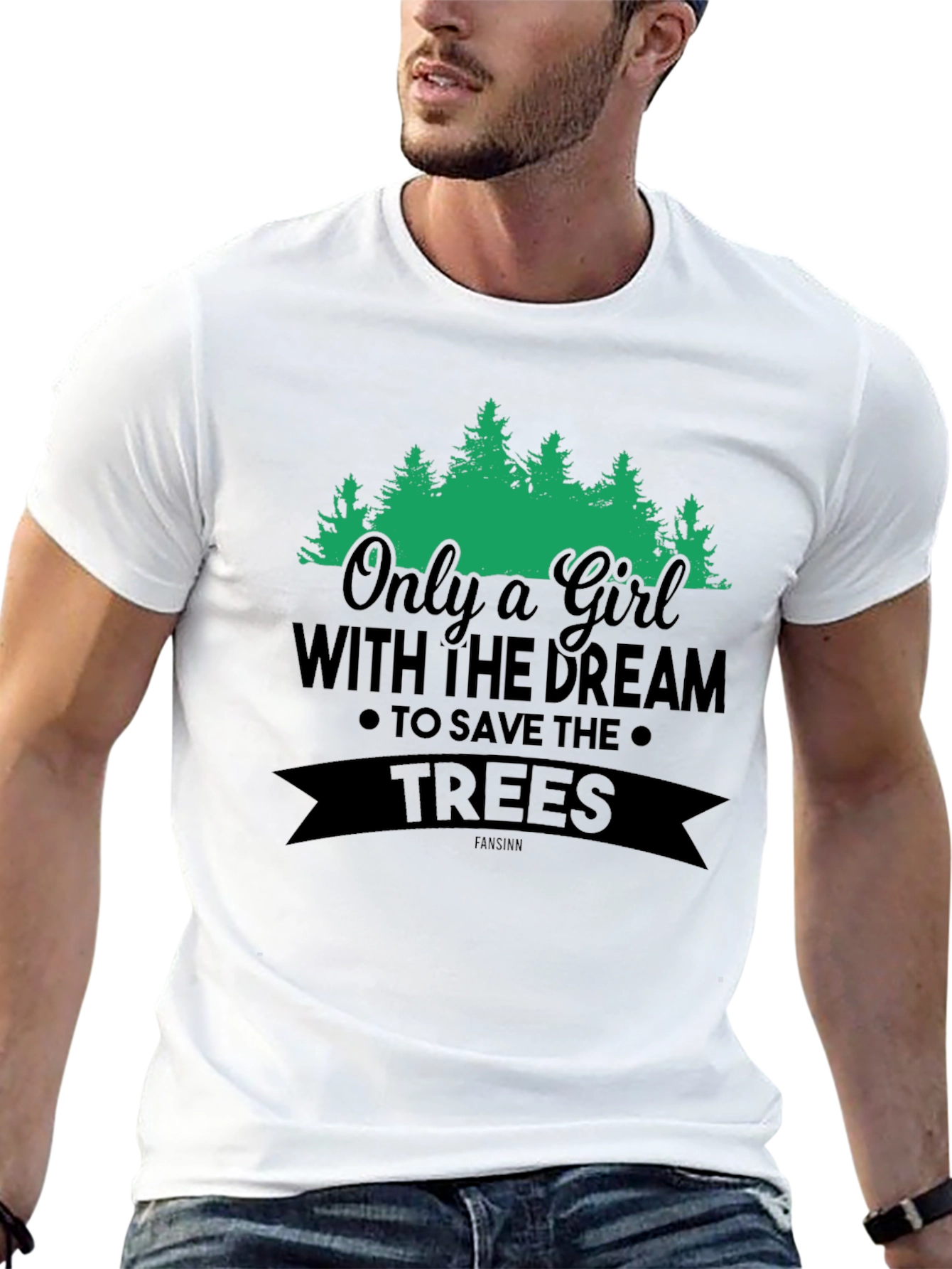 Save the Trees Black T-Shirt