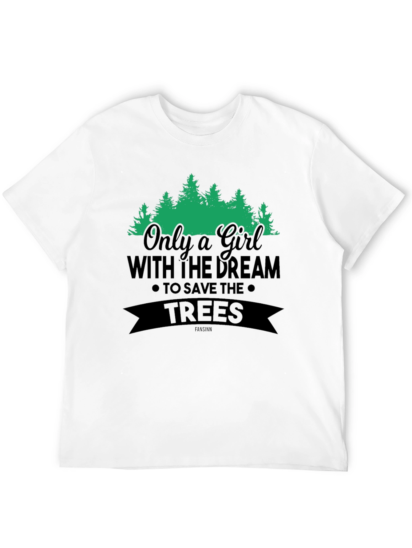 Save the Trees Black T-Shirt