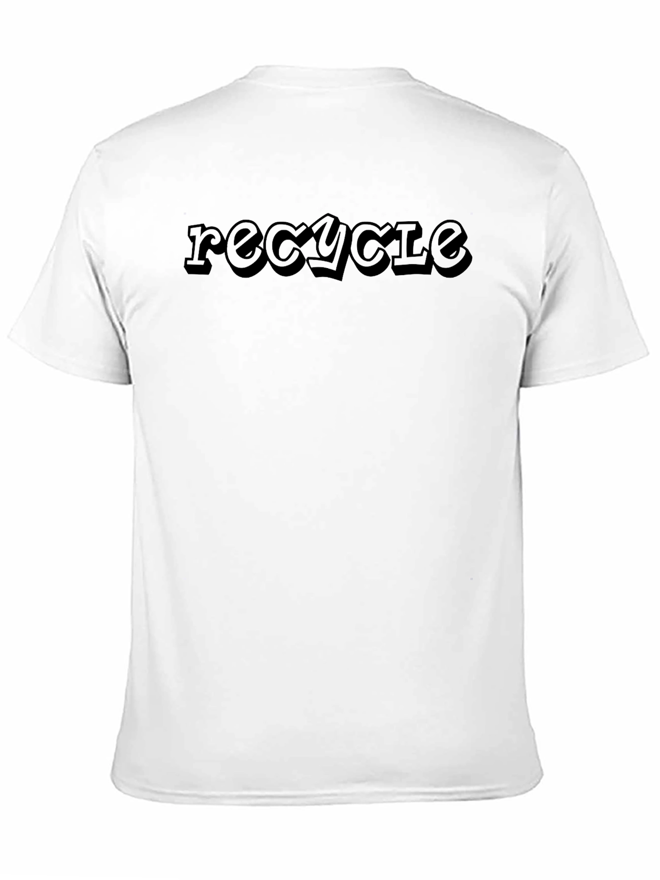 Recycle Graphic Tee - Eco Friendly Mens T-Shirt
