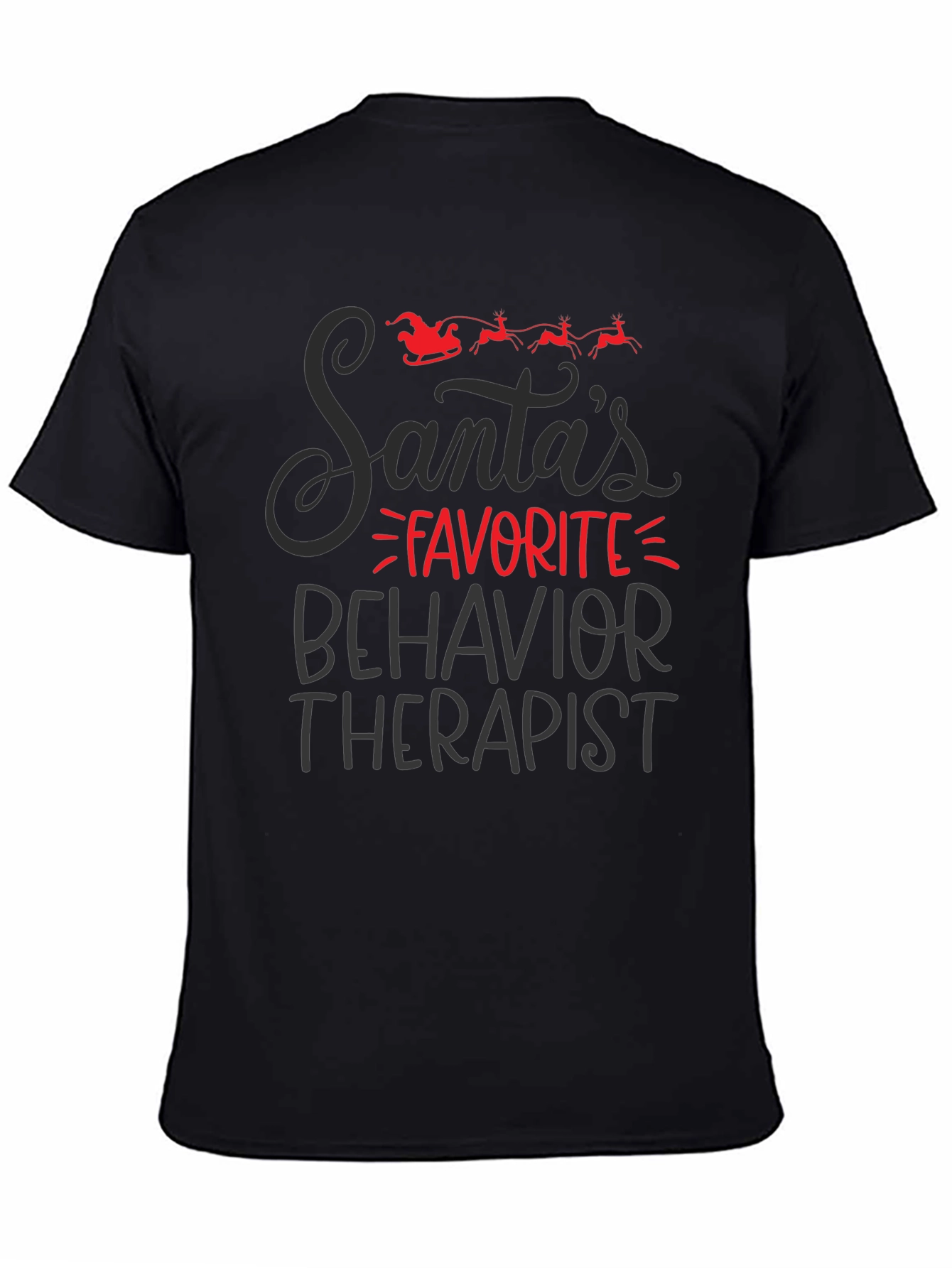 Santas Favorite Behavior Therapist T-Shirt