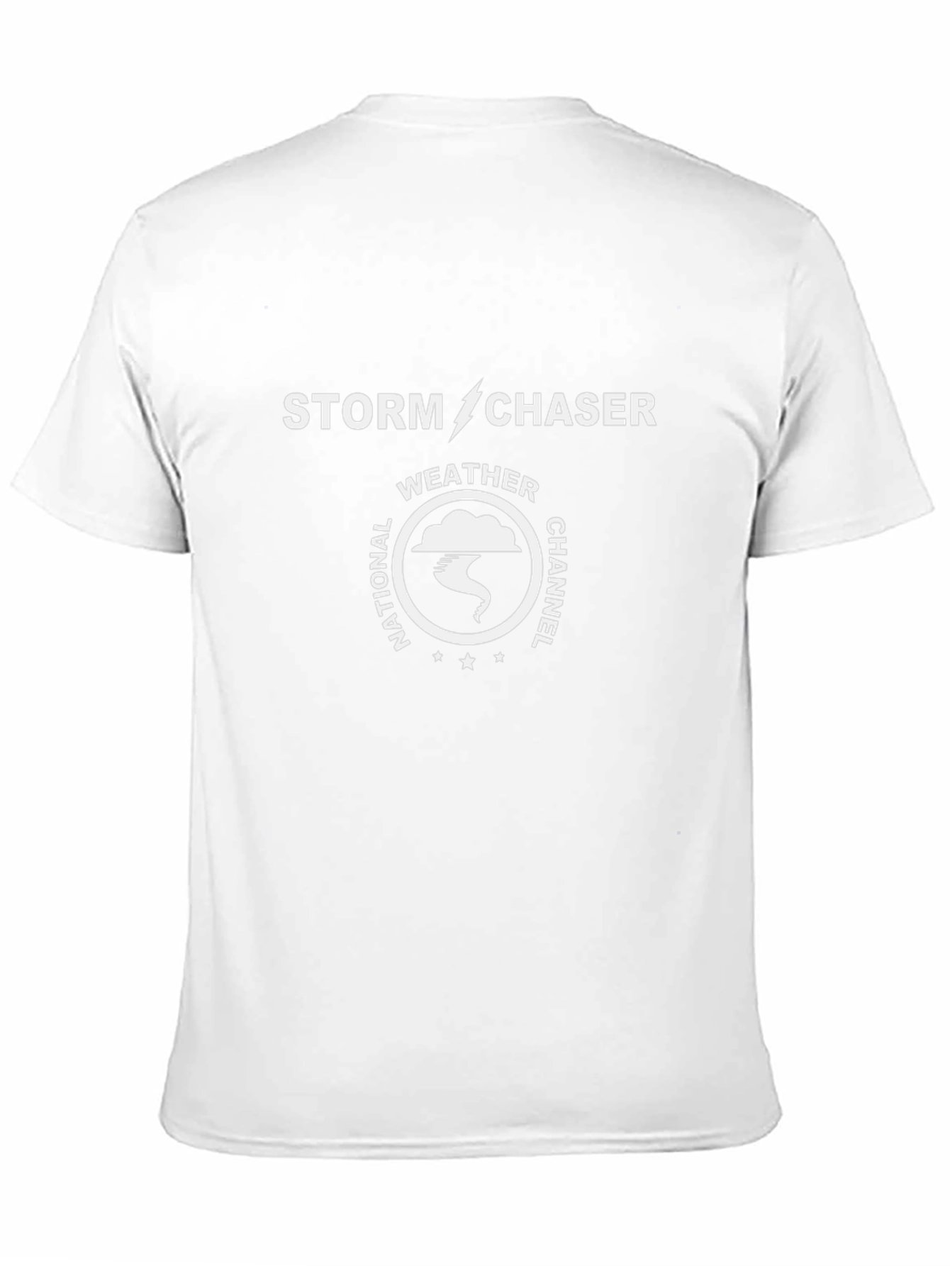 Storm Chaser Weather Channel Black T-Shirt