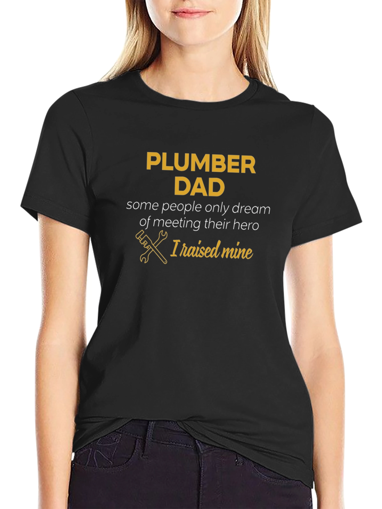 Plumber Dad T-Shirt - Hero Tribute Tee
