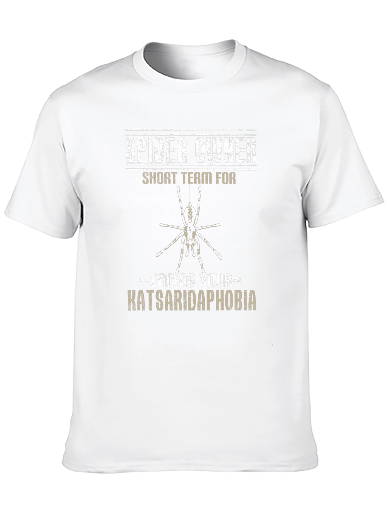 Spider Owner T-Shirt - Facing Katsaridaphobia