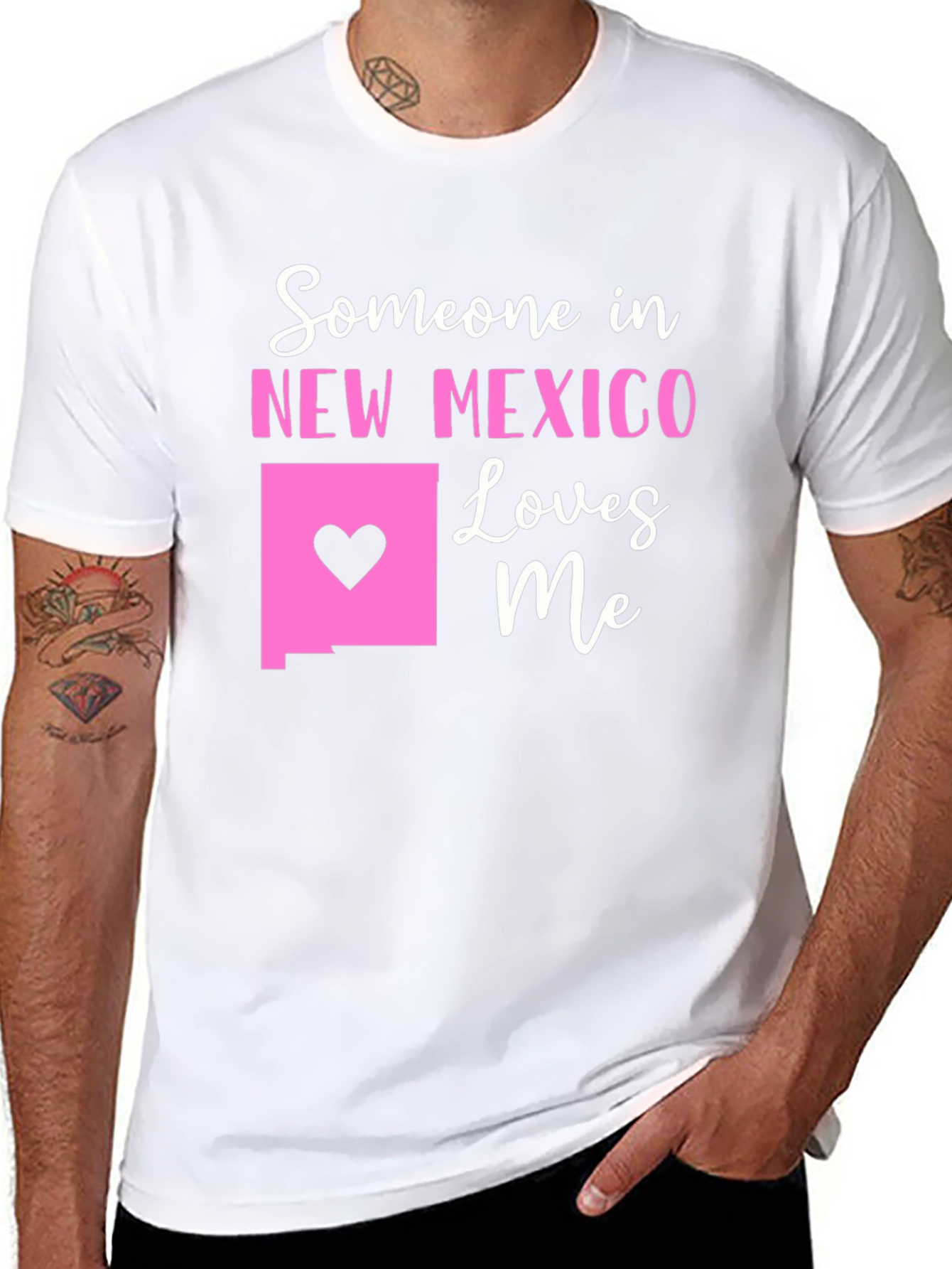 New Mexico Love T-Shirt Trendy State Pride Tee