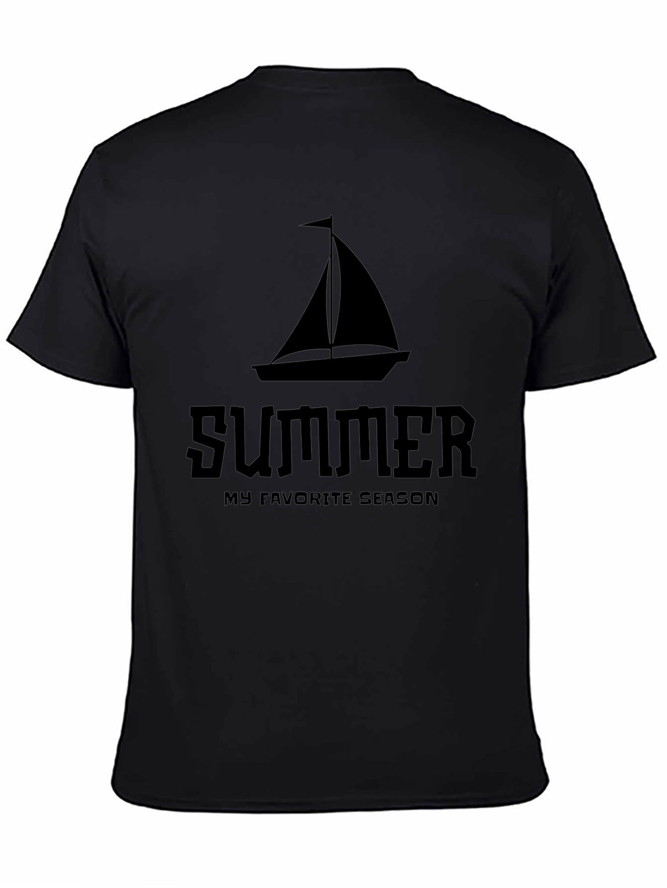 Summer Boat Graphic Tee - My Favorite Season