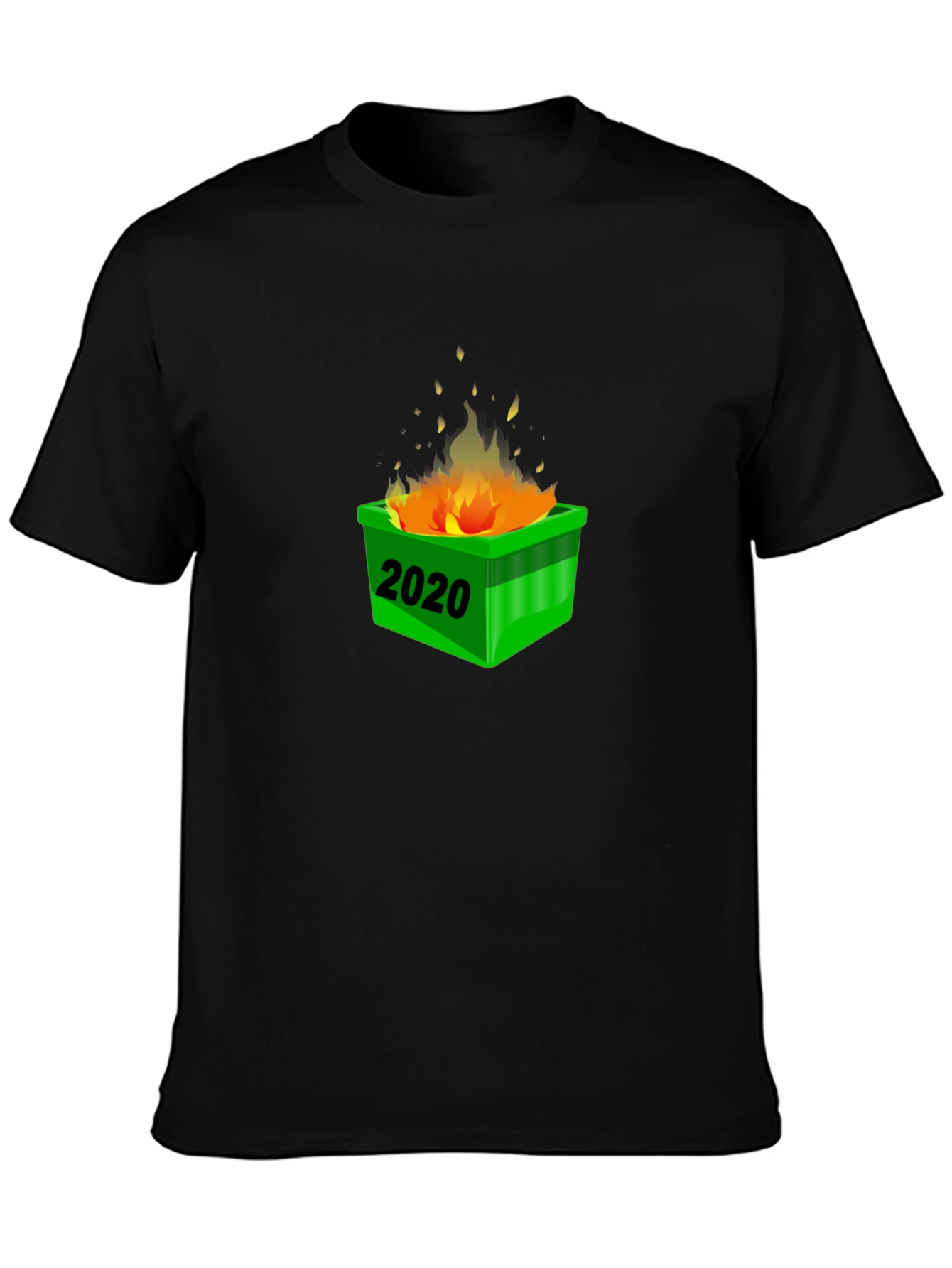 2020 Dumpster Fire T-Shirt - Black