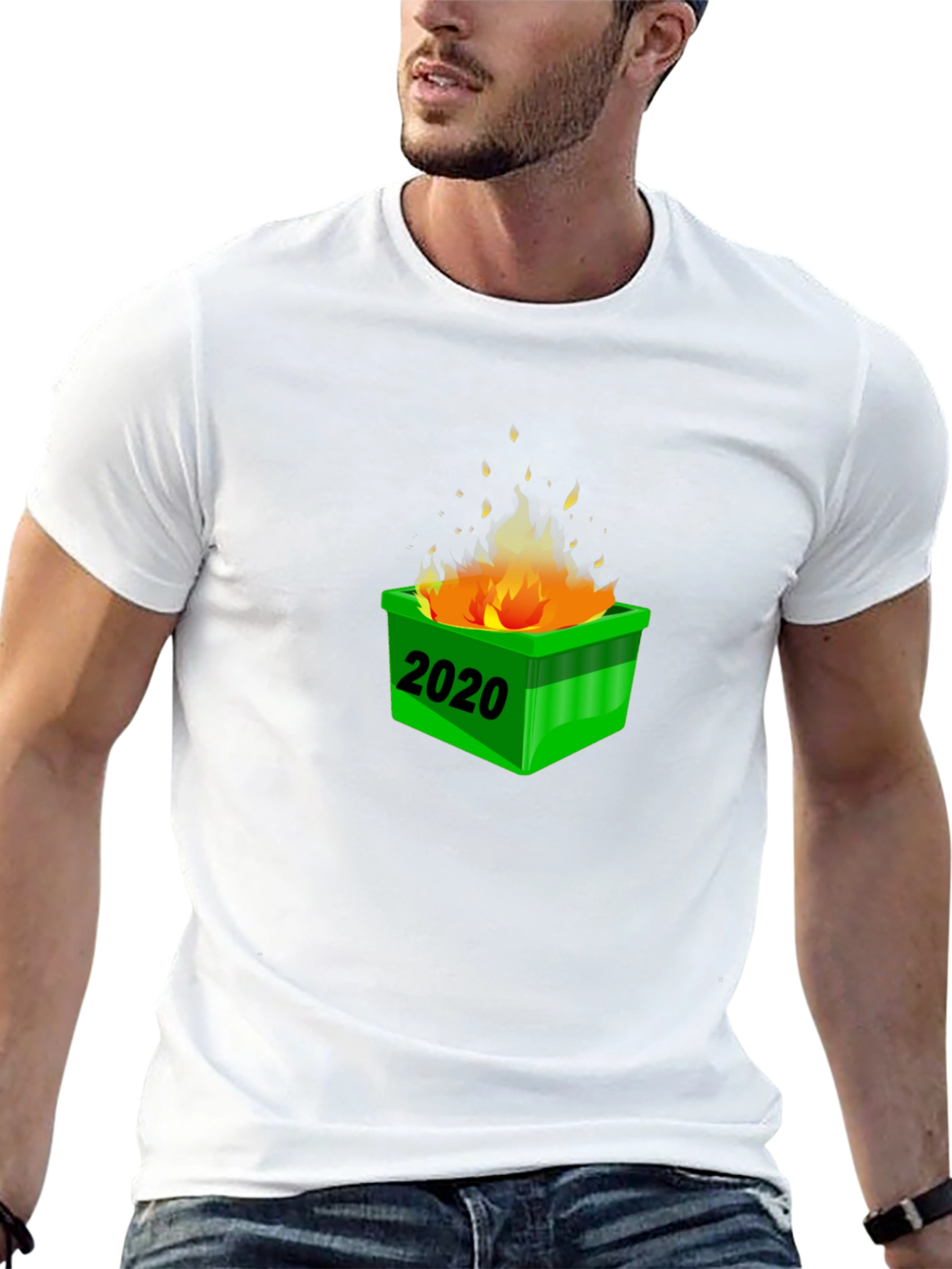 2020 Dumpster Fire T-Shirt - Black