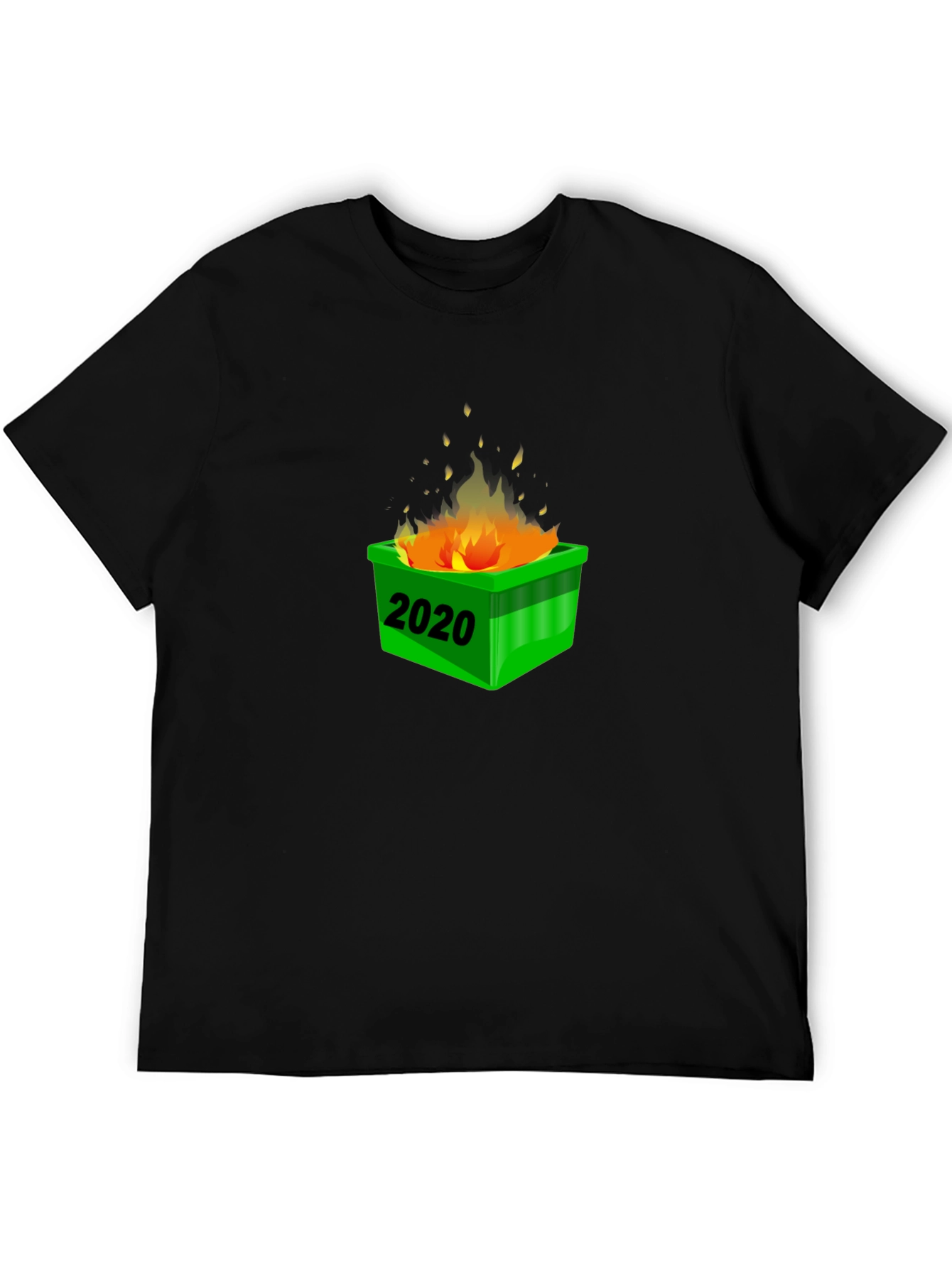 2020 Dumpster Fire T-Shirt - Black