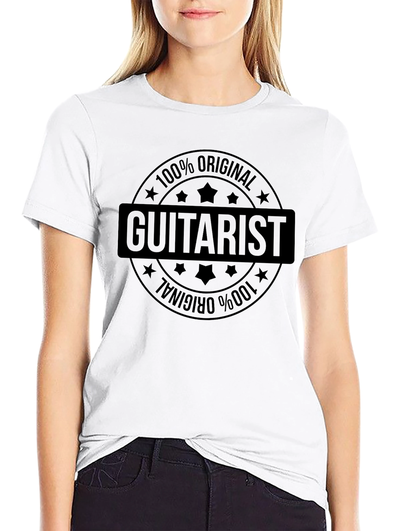 Original Guitarist Black T-Shirt