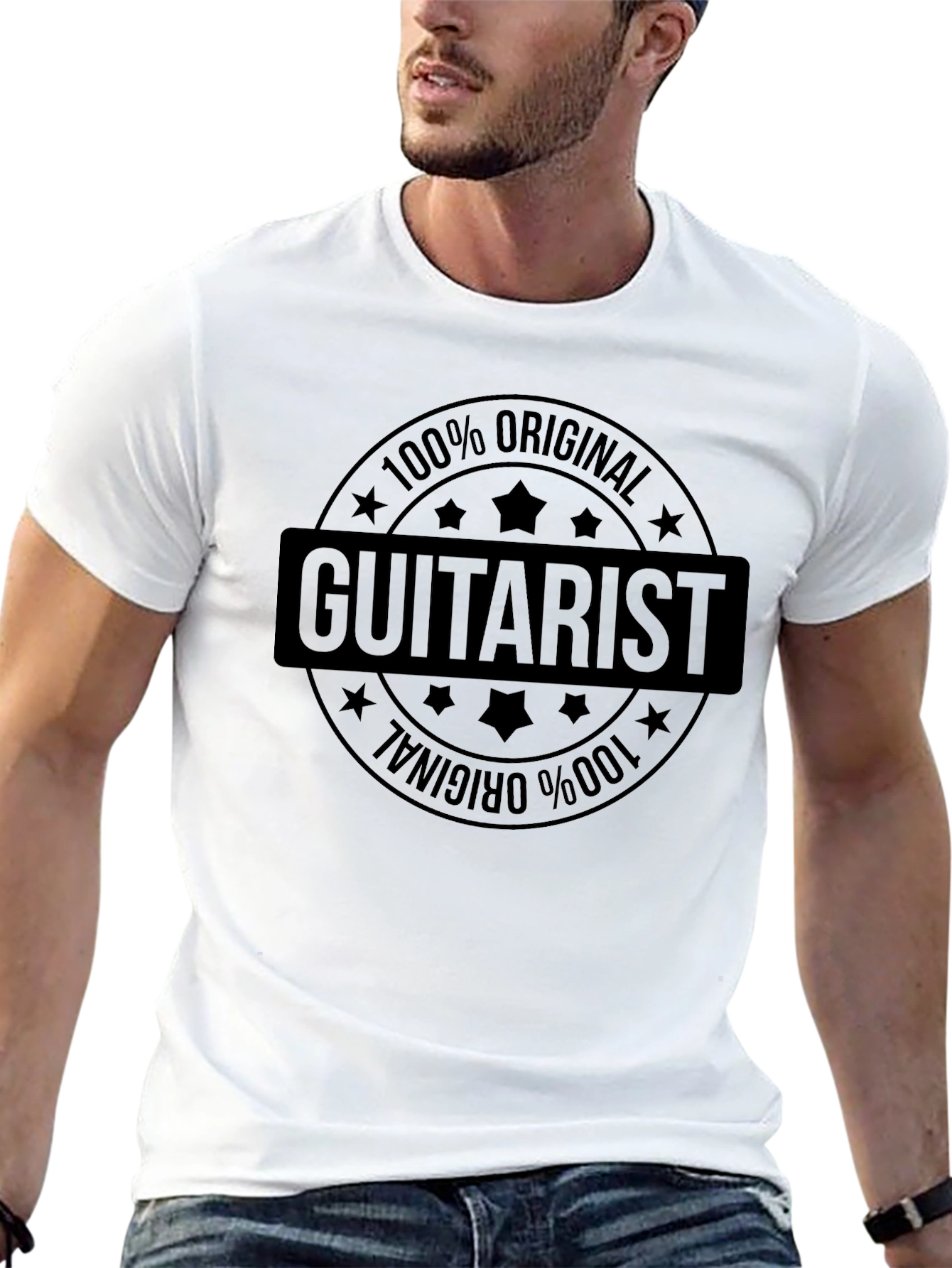 Original Guitarist Black T-Shirt